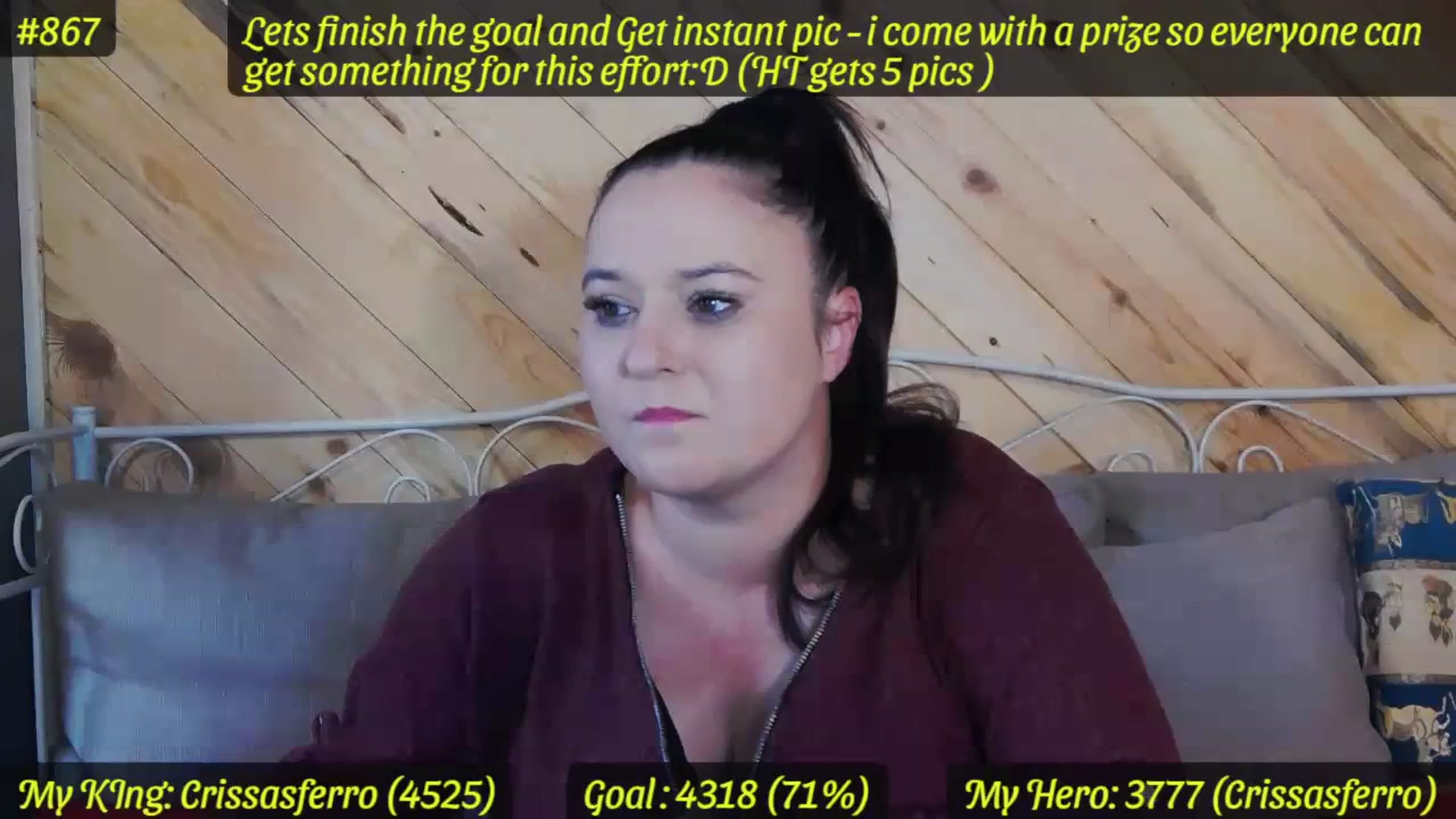 Gallery image thumbnail from SensualCrissa's myfreecams stream on, 10/14/2023, 12:14 image 8 of 20