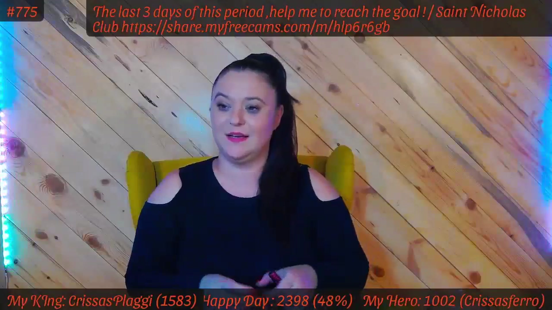 Gallery image thumbnail from SensualCrissa's myfreecams stream on, 11/27/2023, 13:12 image 20 of 20