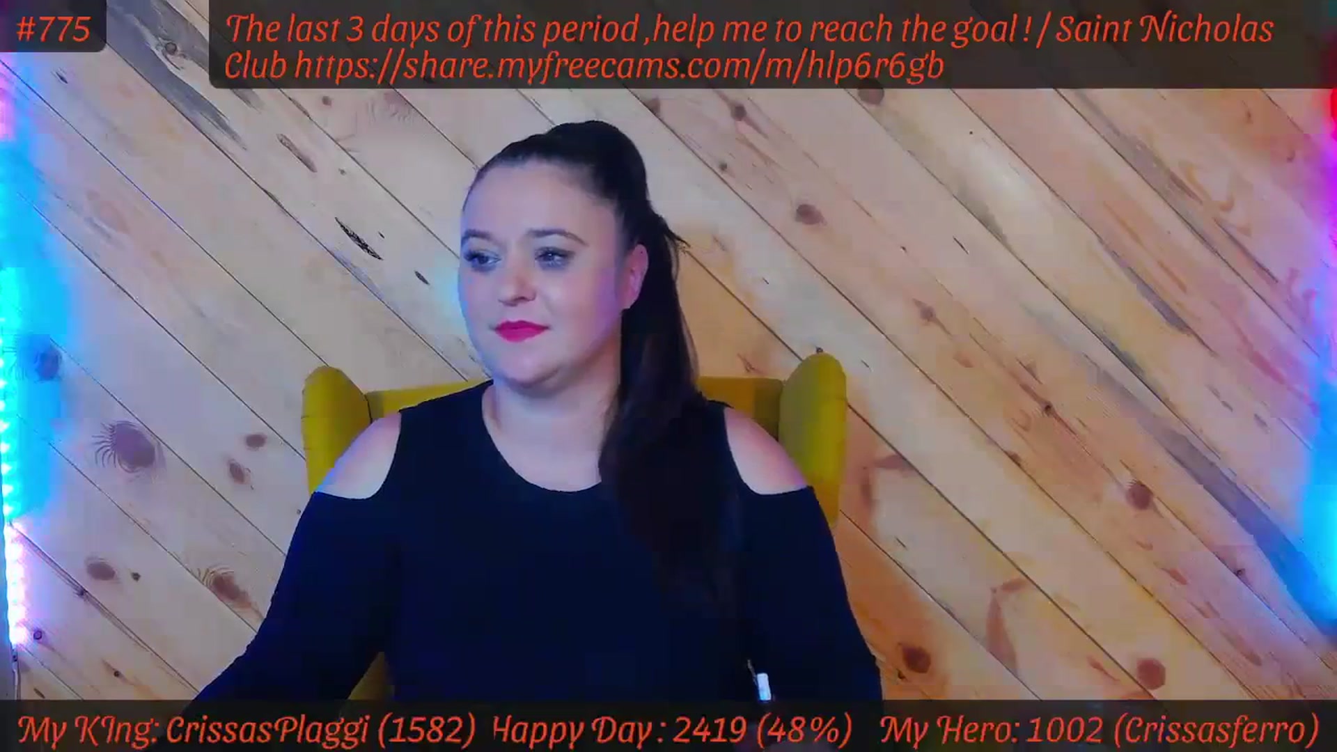 Gallery image thumbnail from SensualCrissa's myfreecams stream on, 11/27/2023, 13:12 image 15 of 20