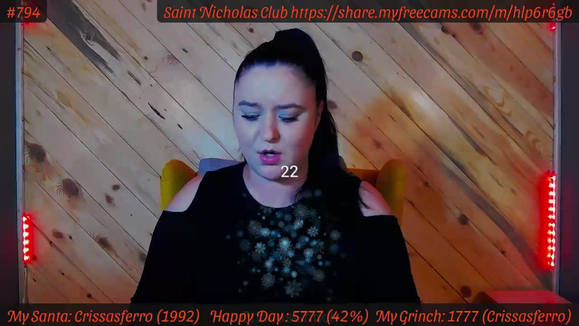 Gallery image thumbnail from SensualCrissa's myfreecams stream on, 12/04/2023, 13:10 image 14 of 20