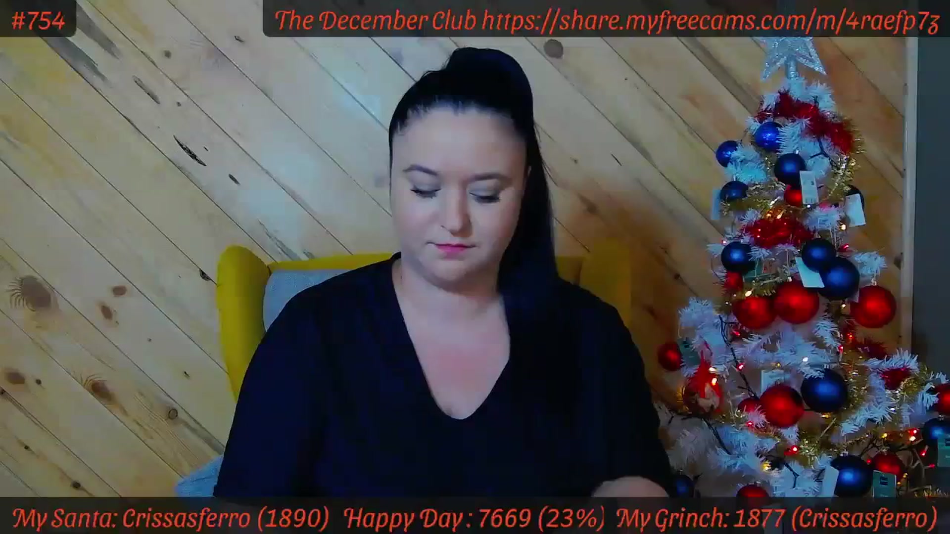 Gallery image thumbnail from SensualCrissa's myfreecams stream on, 12/15/2023, 08:33 image 16 of 20