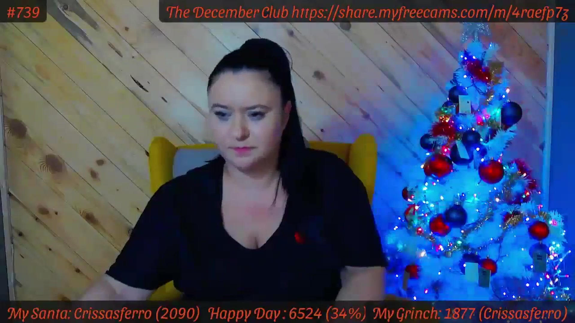 Gallery image thumbnail from SensualCrissa's myfreecams stream on, 12/15/2023, 13:01 image 17 of 20