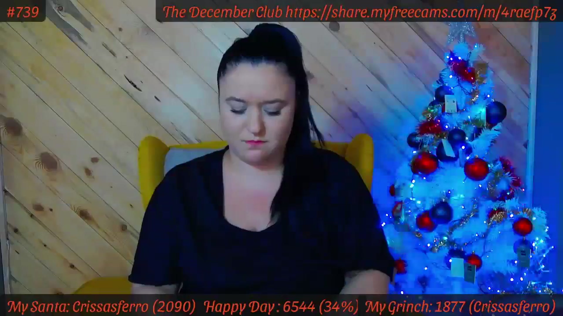 Gallery image thumbnail from SensualCrissa's myfreecams stream on, 12/15/2023, 13:01 image 5 of 20