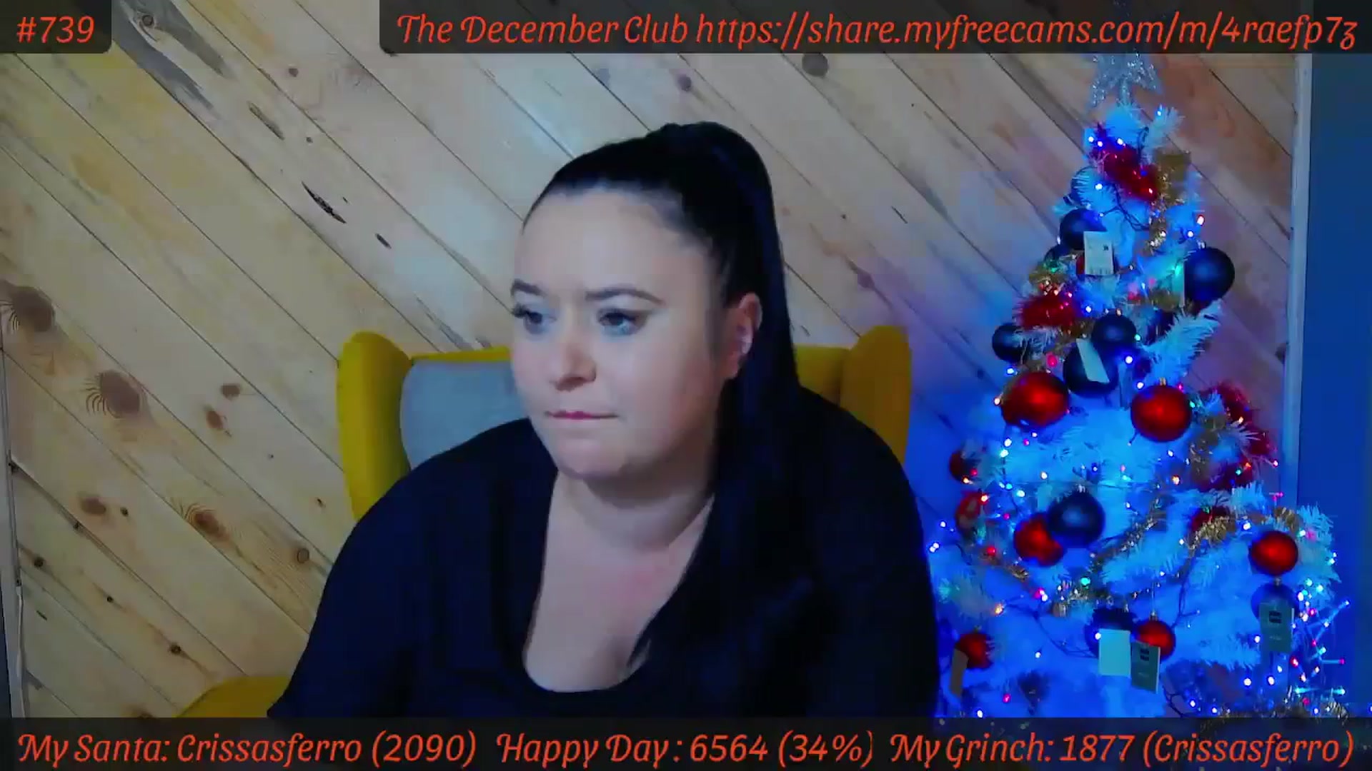 Gallery image thumbnail from SensualCrissa's myfreecams stream on, 12/15/2023, 13:01 image 4 of 20