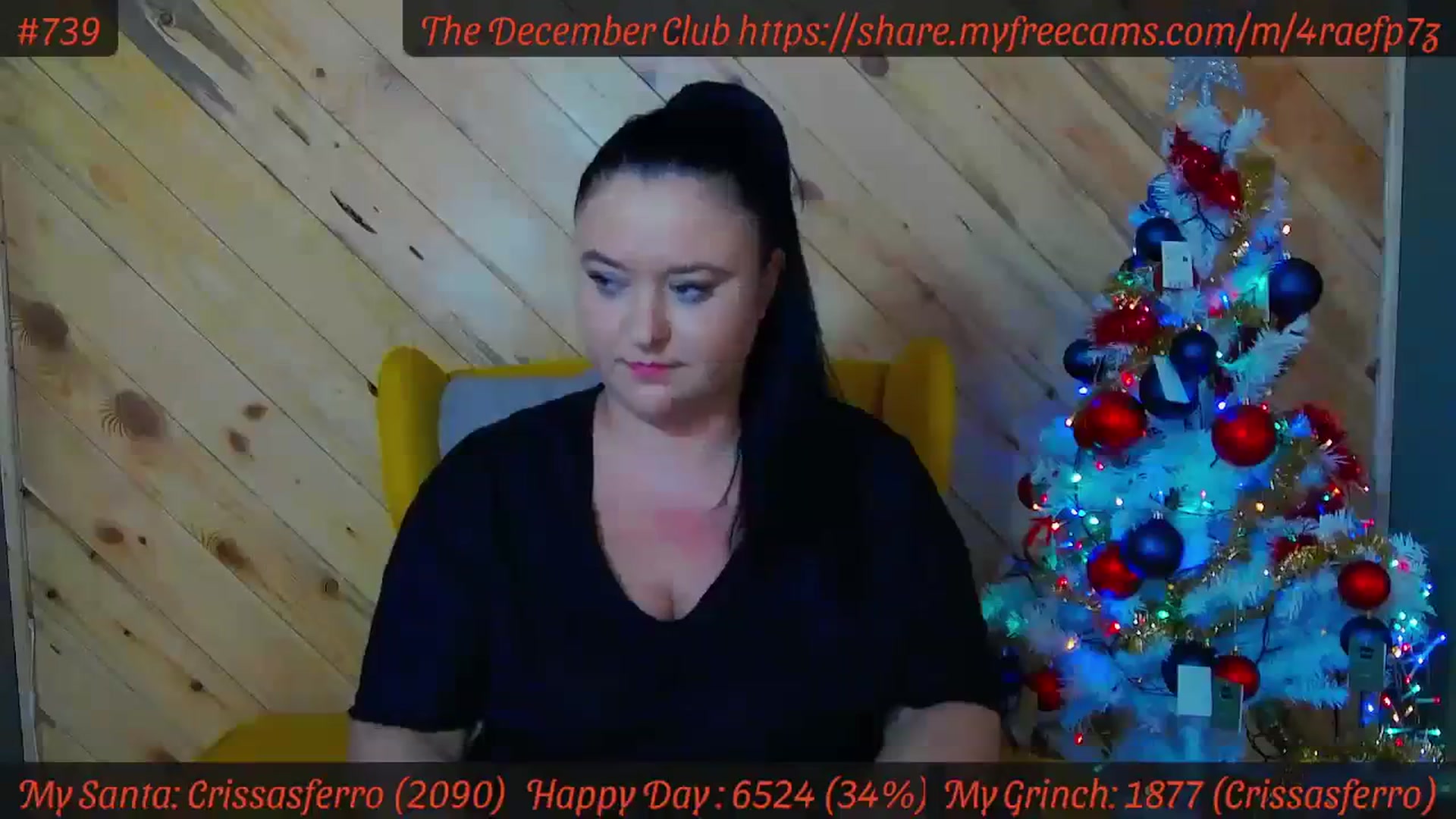 Gallery image thumbnail from SensualCrissa's myfreecams stream on, 12/15/2023, 13:01 image 19 of 20