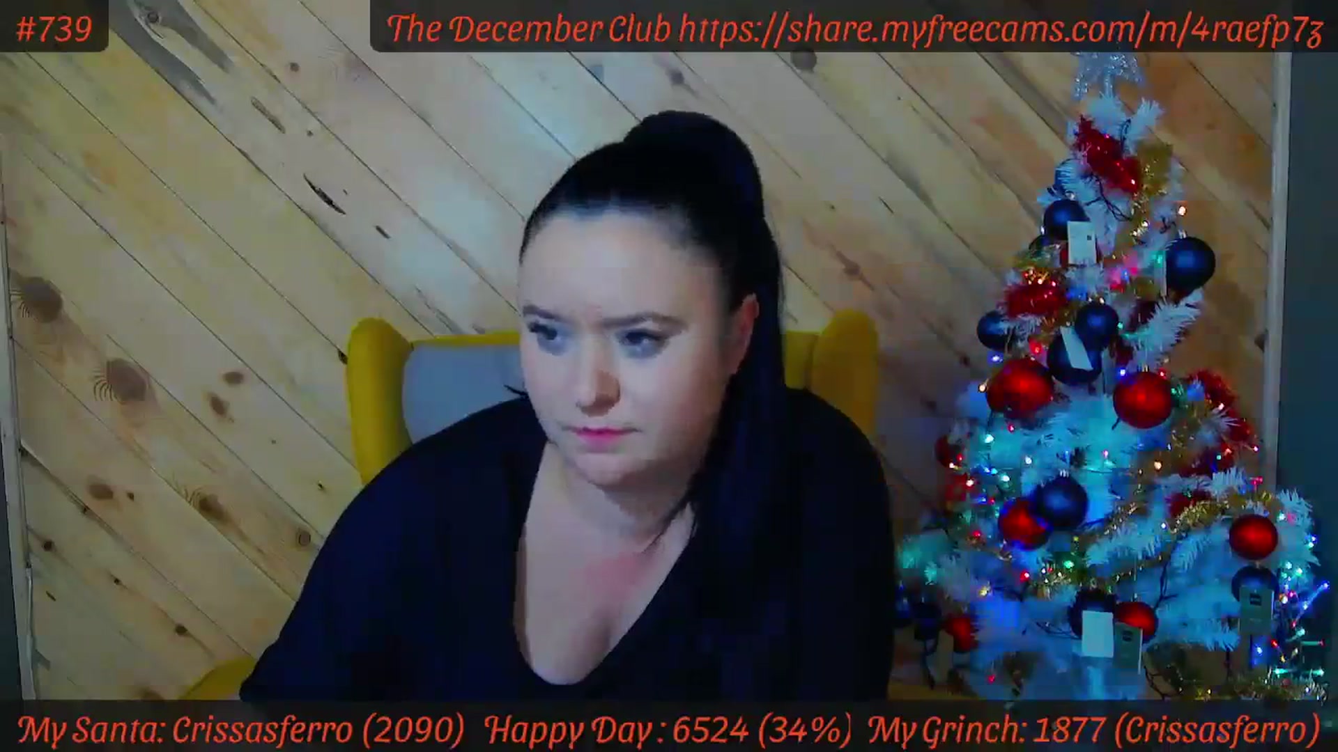 Gallery image thumbnail from SensualCrissa's myfreecams stream on, 12/15/2023, 13:01 image 16 of 20