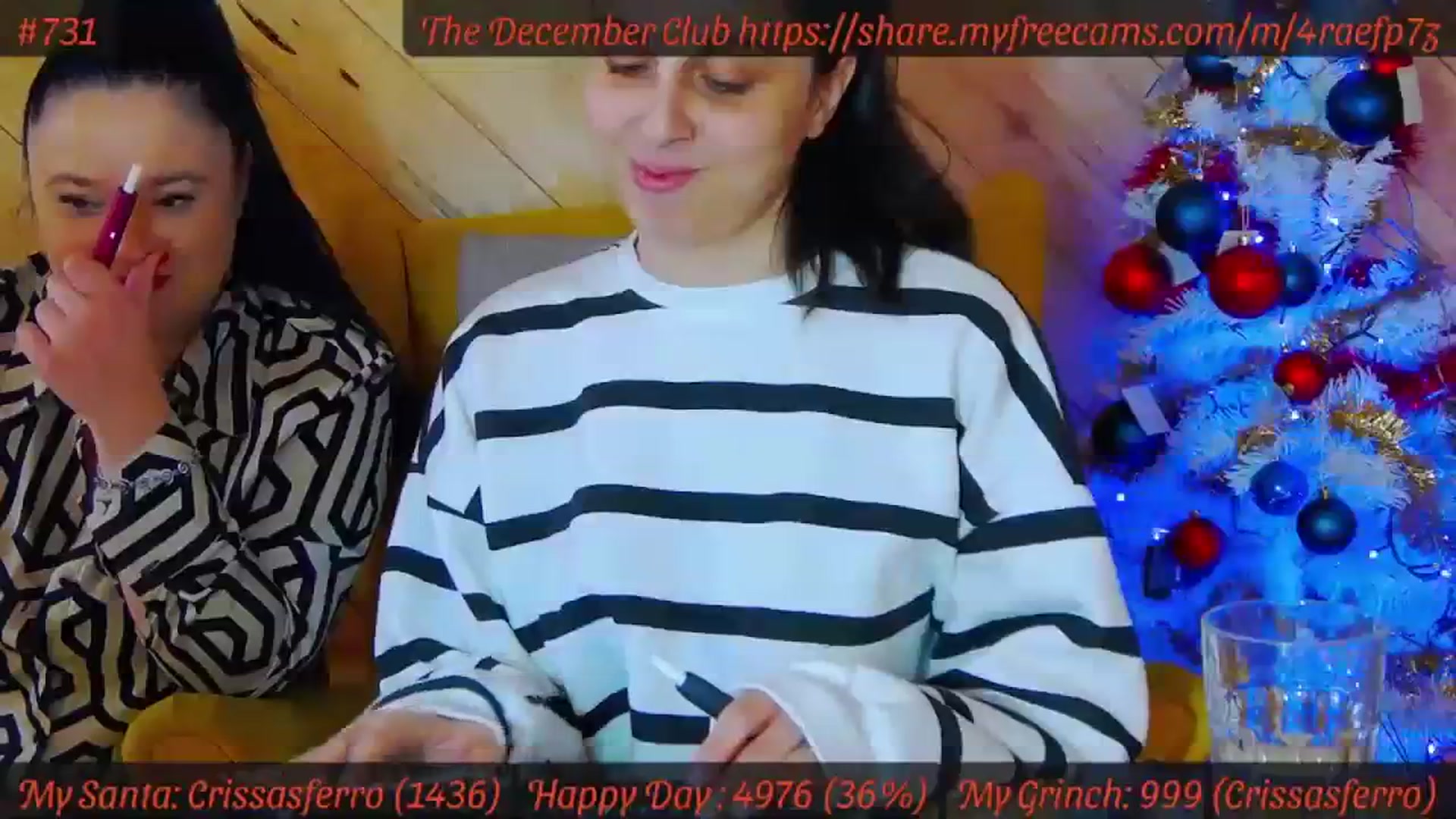 Gallery image thumbnail from SensualCrissa's myfreecams stream on, 12/18/2023, 12:59 image 2 of 20