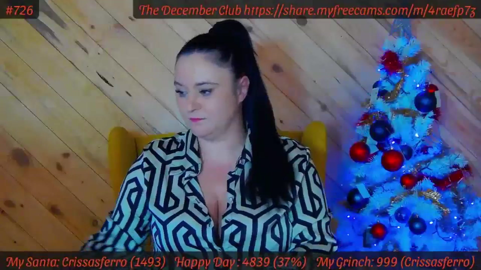 Gallery image thumbnail from SensualCrissa's myfreecams stream on, 12/18/2023, 12:59 image 19 of 20