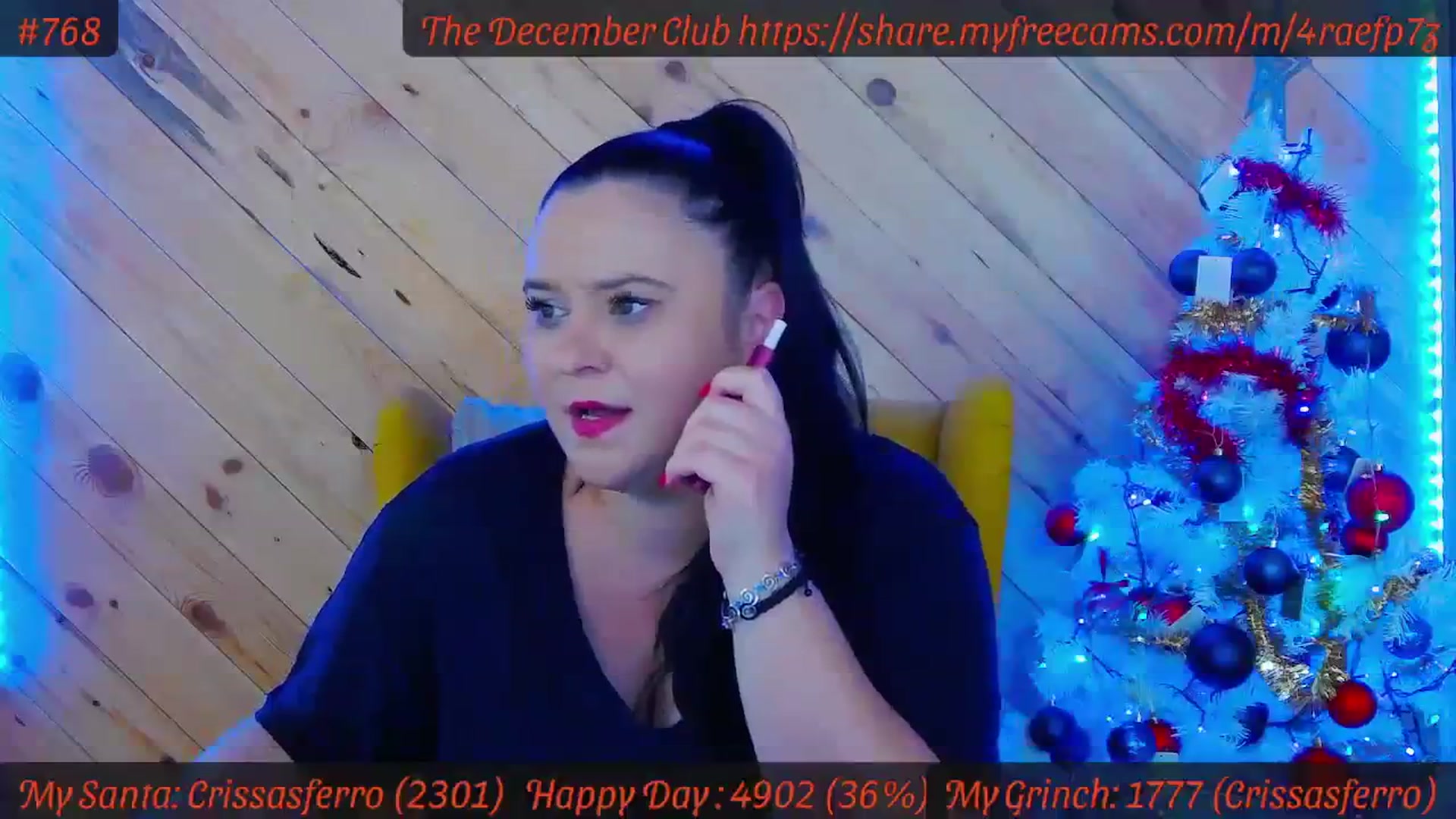 Gallery image thumbnail from SensualCrissa's myfreecams stream on, 12/21/2023, 12:10 image 6 of 20