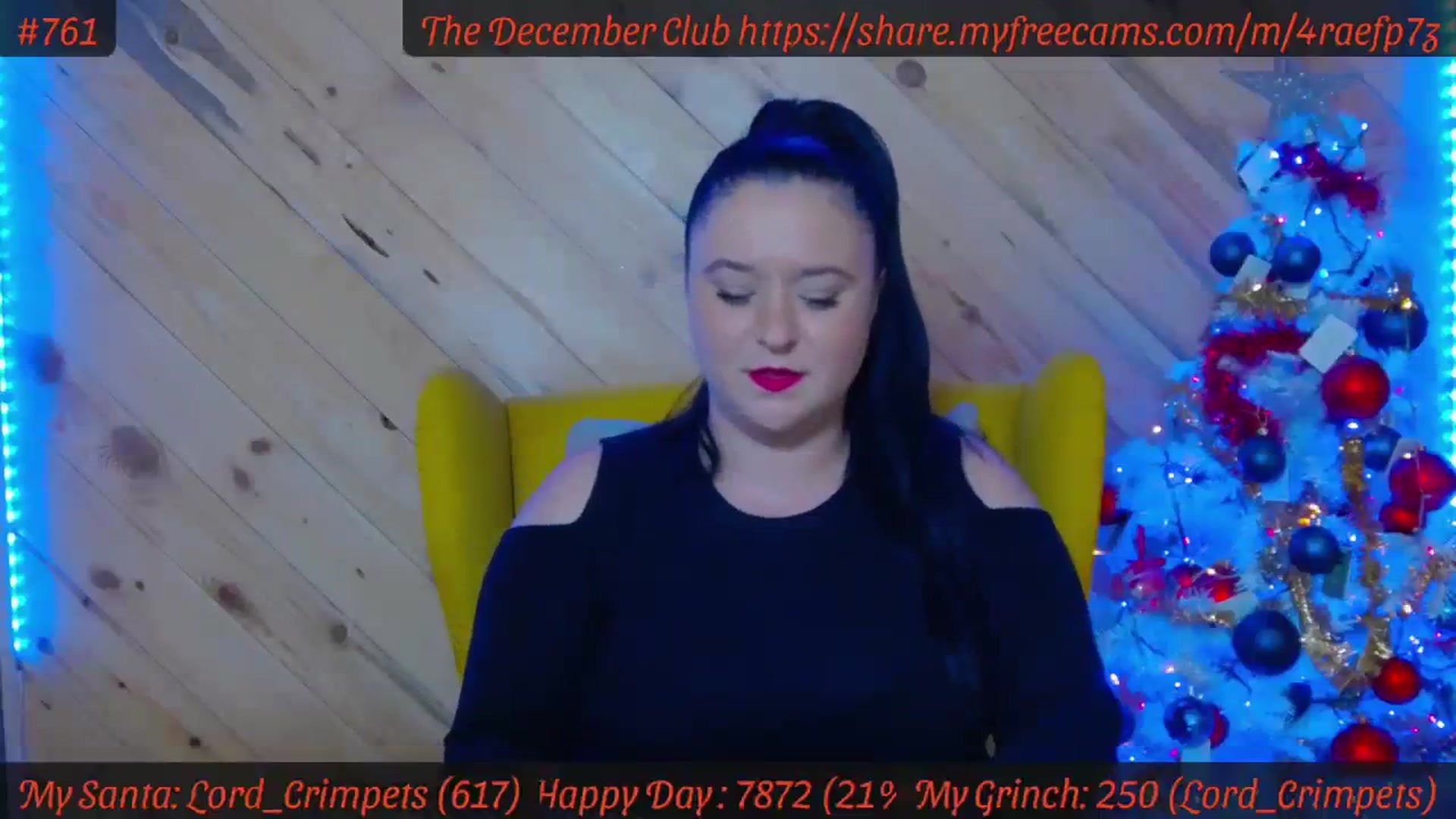 Gallery image thumbnail from SensualCrissa's myfreecams stream on, 12/22/2023, 11:42 image 12 of 20