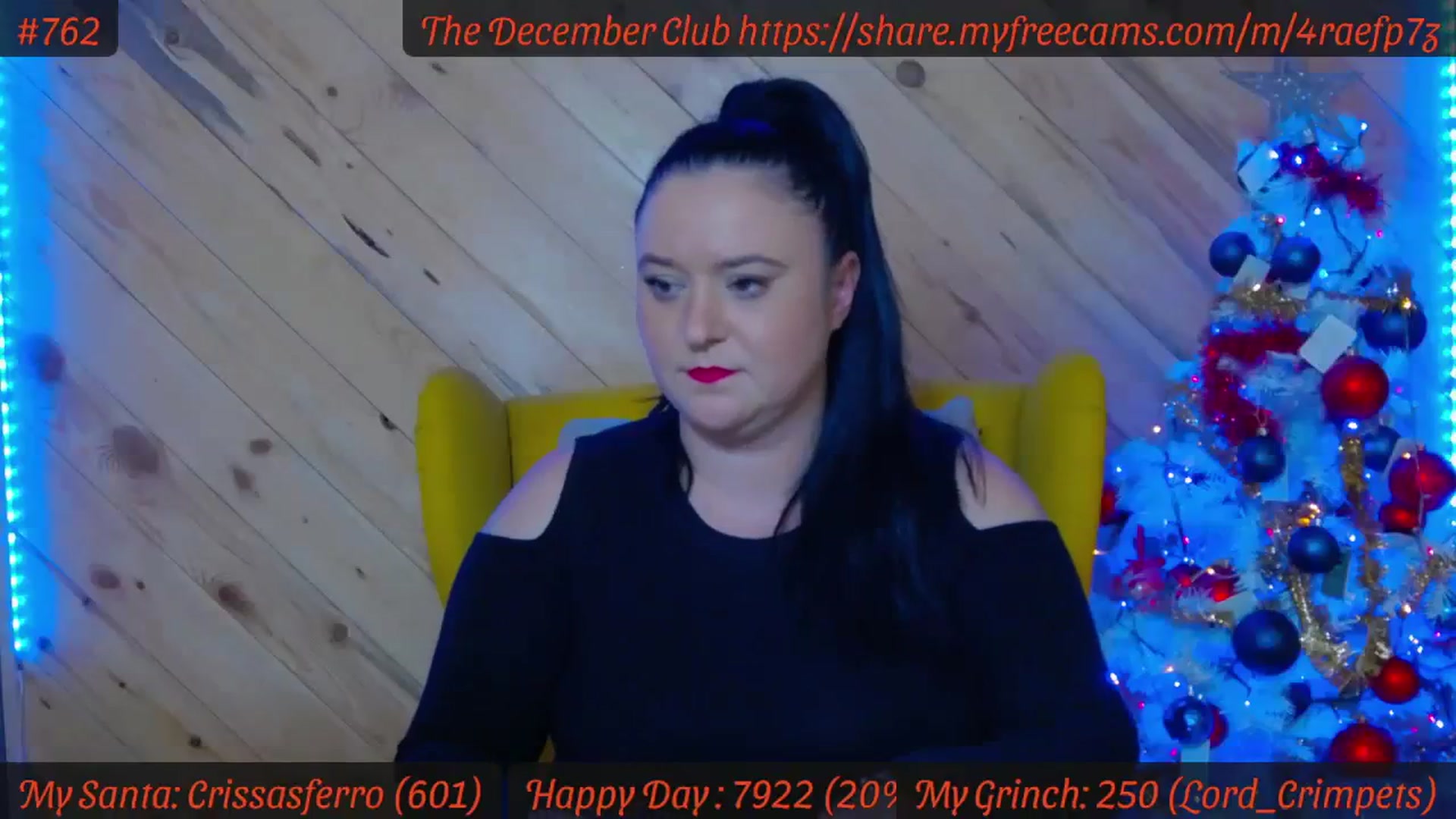 Gallery image thumbnail from SensualCrissa's myfreecams stream on, 12/22/2023, 11:42 image 6 of 20