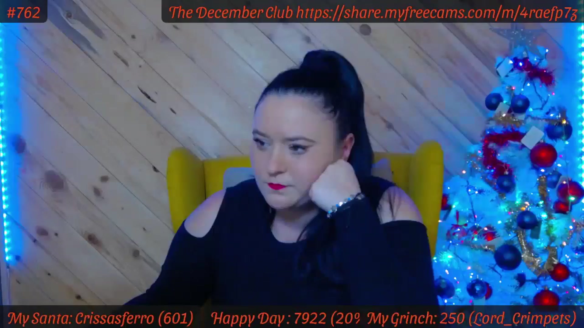 Gallery image thumbnail from SensualCrissa's myfreecams stream on, 12/22/2023, 11:42 image 5 of 20