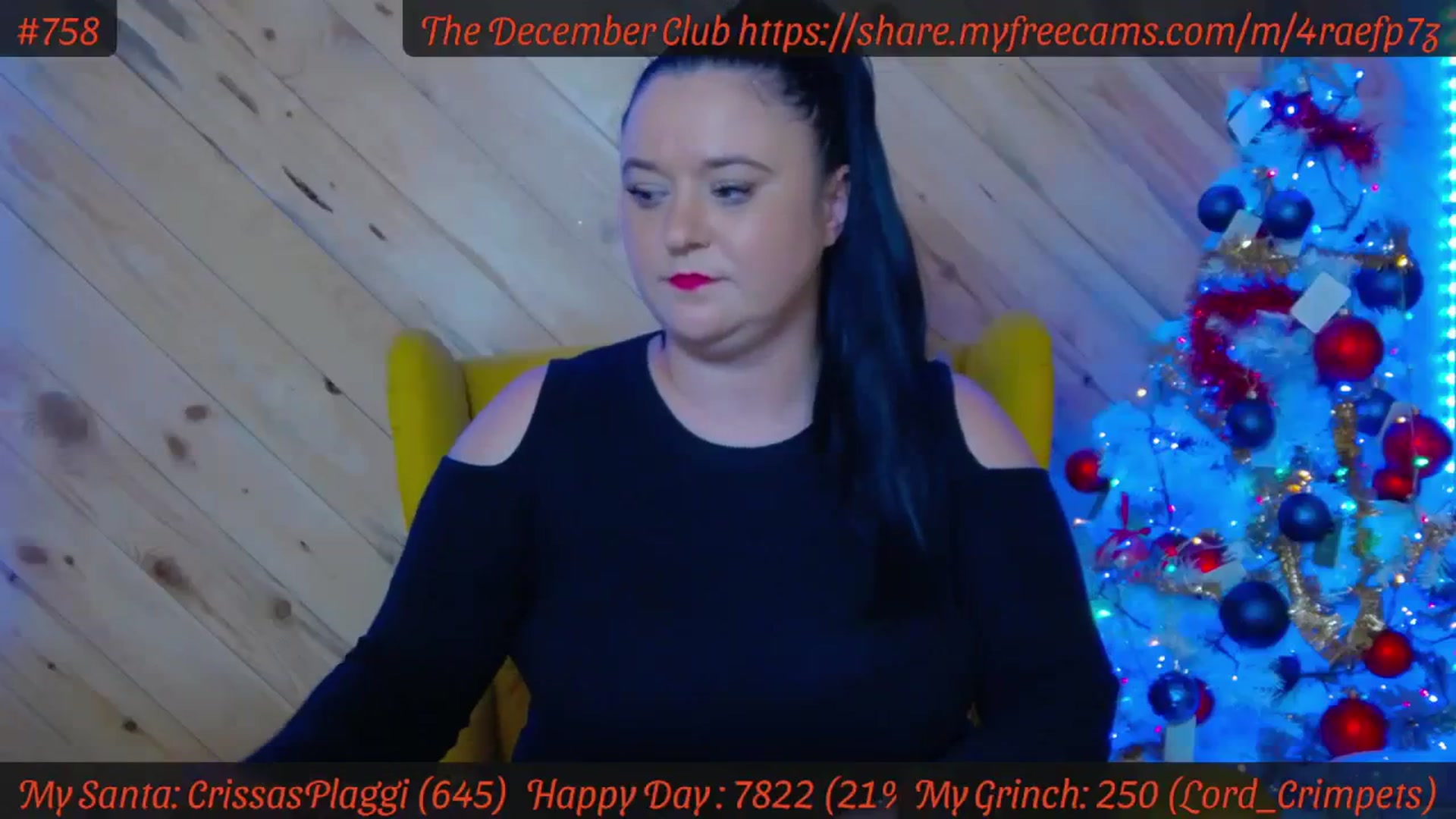 Gallery image thumbnail from SensualCrissa's myfreecams stream on, 12/22/2023, 13:12 image 5 of 20