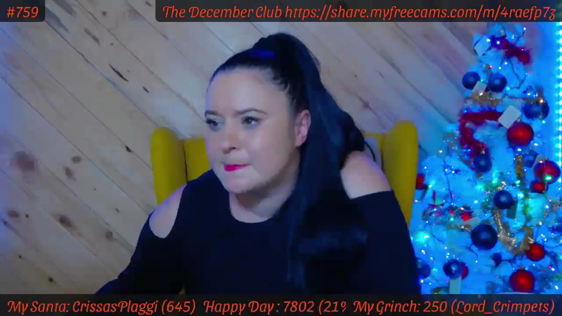 Gallery image thumbnail from SensualCrissa's myfreecams stream on, 12/22/2023, 13:12 image 13 of 20