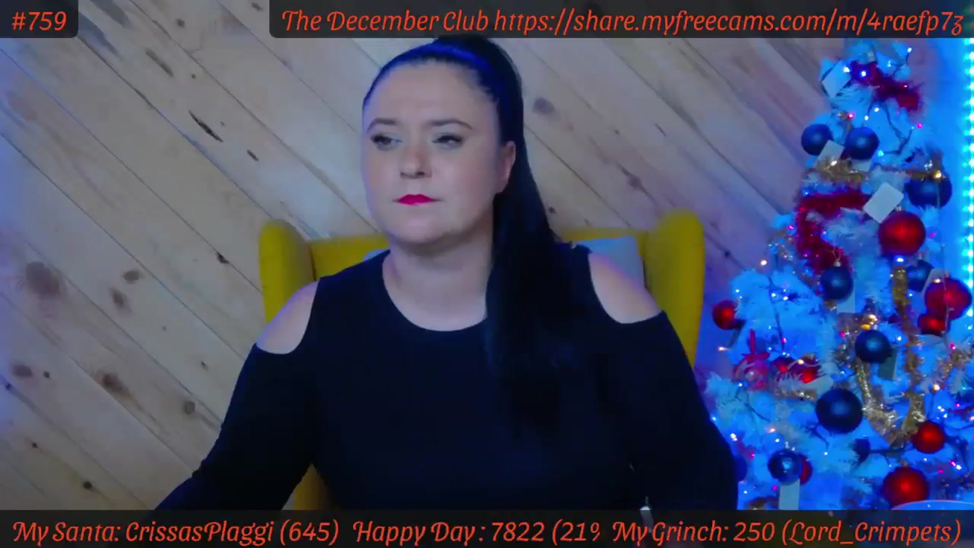 Gallery image thumbnail from SensualCrissa's myfreecams stream on, 12/22/2023, 13:12 image 7 of 20