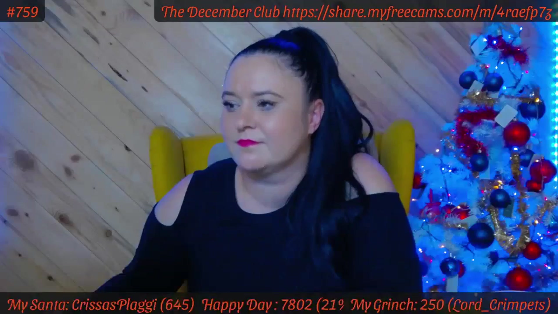 Gallery image thumbnail from SensualCrissa's myfreecams stream on, 12/22/2023, 13:12 image 12 of 20