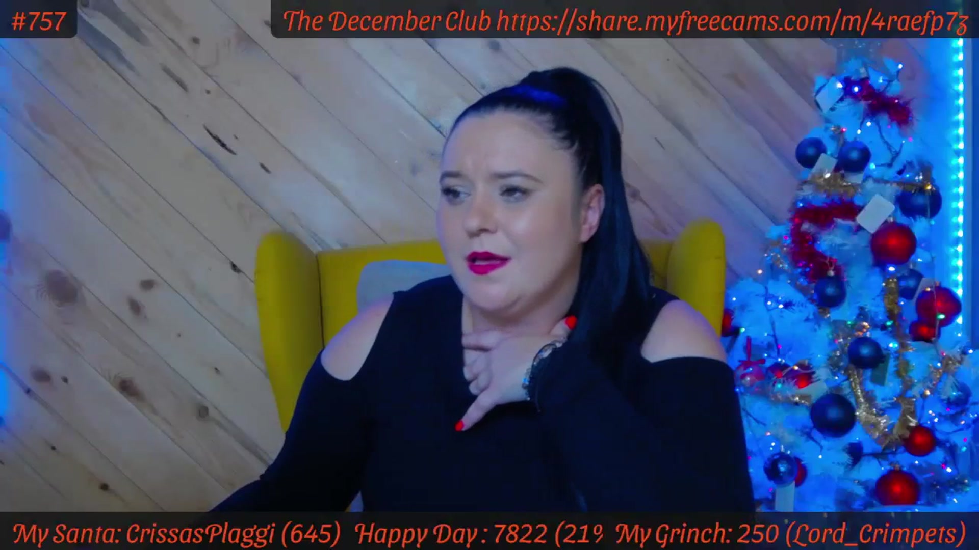 Gallery image thumbnail from SensualCrissa's myfreecams stream on, 12/22/2023, 13:12 image 3 of 20
