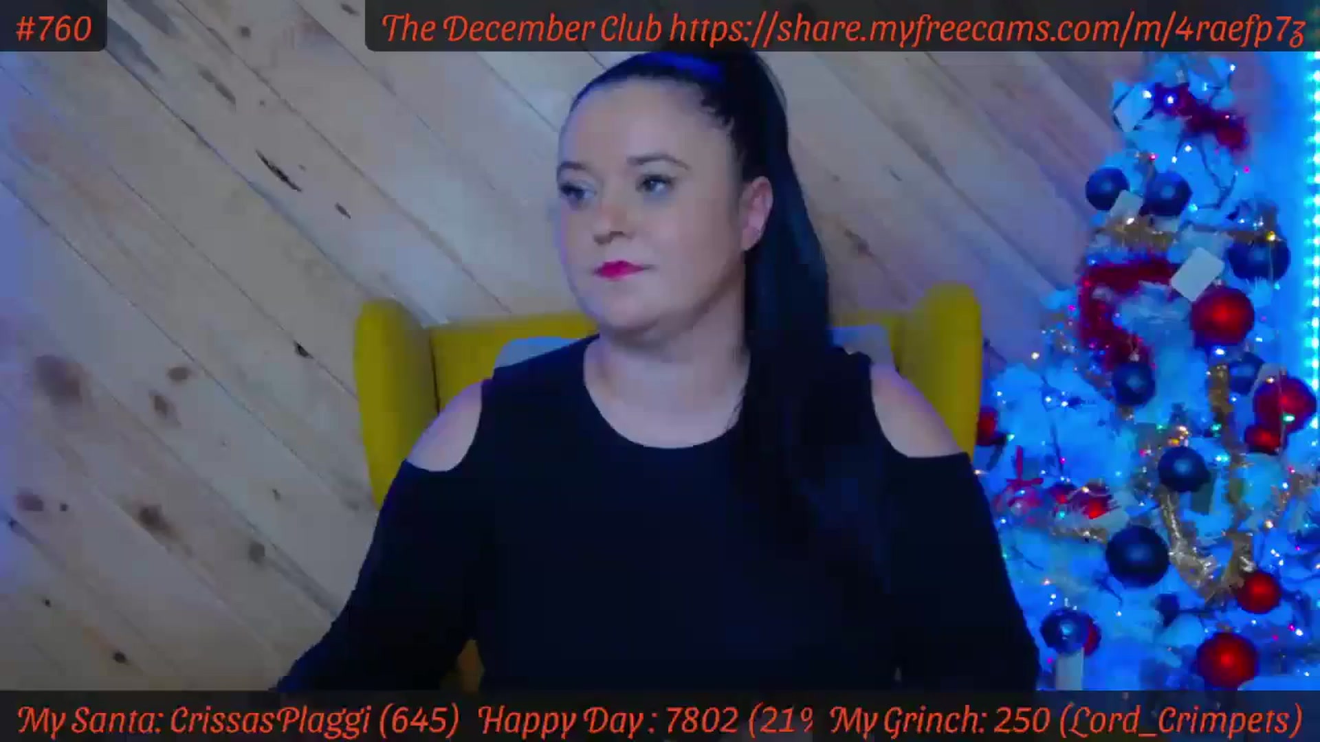 Gallery image thumbnail from SensualCrissa's myfreecams stream on, 12/22/2023, 13:12 image 18 of 20