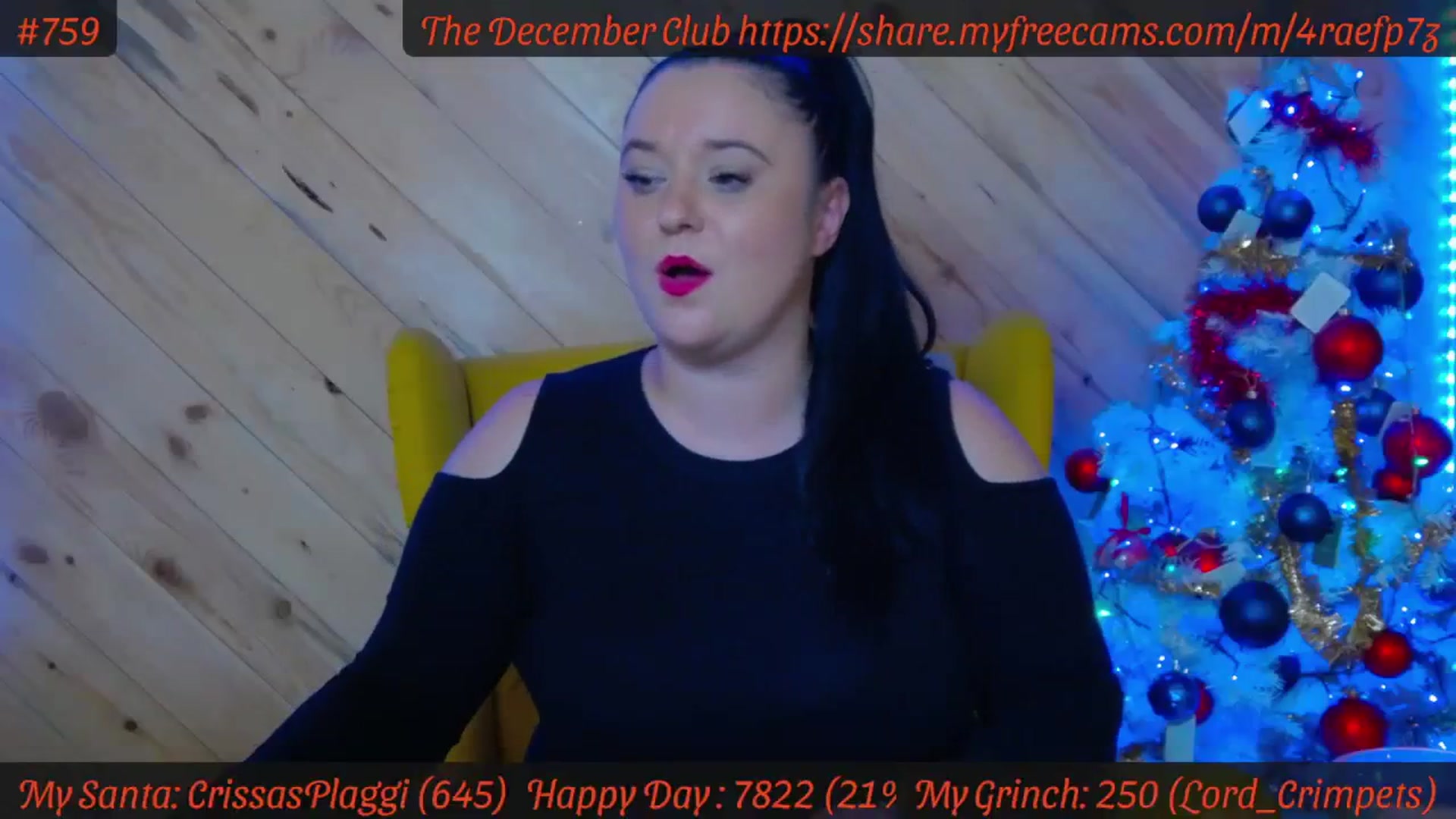 Gallery image thumbnail from SensualCrissa's myfreecams stream on, 12/22/2023, 13:12 image 6 of 20