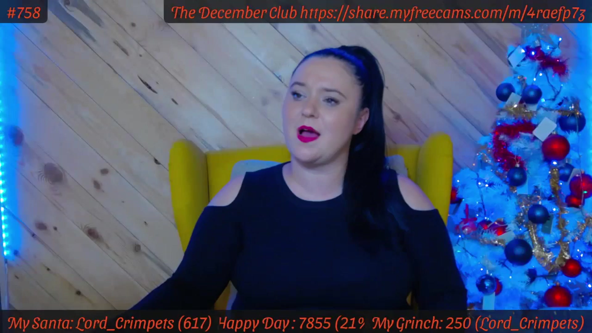 Gallery image thumbnail from SensualCrissa's myfreecams stream on, 12/22/2023, 13:12 image 1 of 20