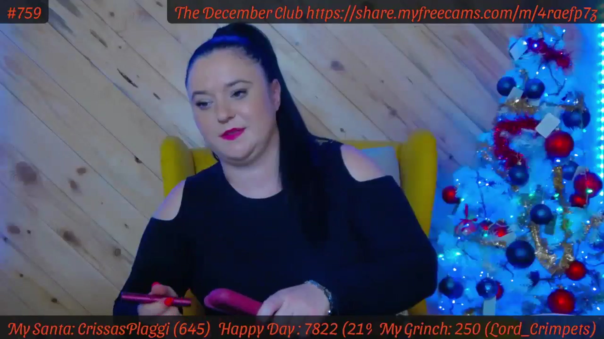 Gallery image thumbnail from SensualCrissa's myfreecams stream on, 12/22/2023, 13:12 image 10 of 20