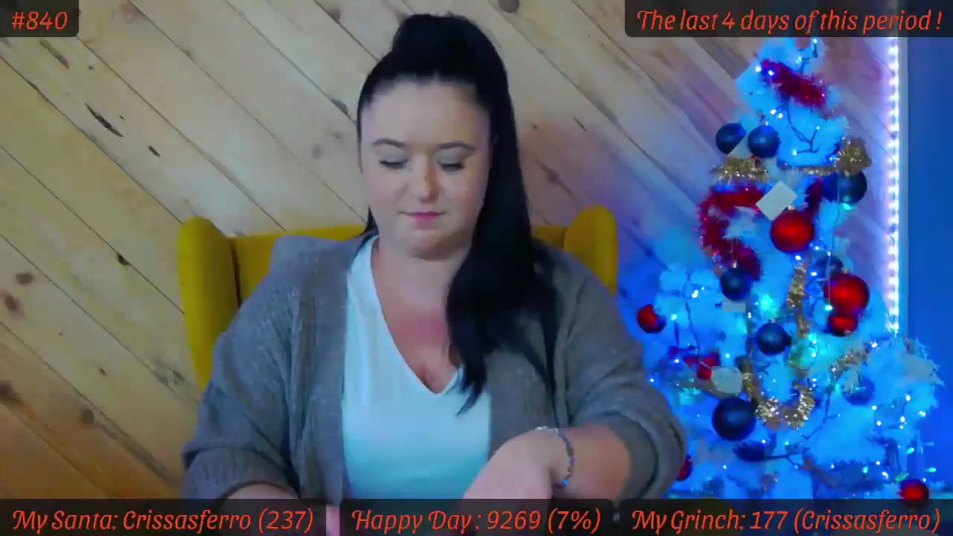 Gallery image thumbnail from SensualCrissa's myfreecams stream on, 12/27/2023, 13:08 image 2 of 20
