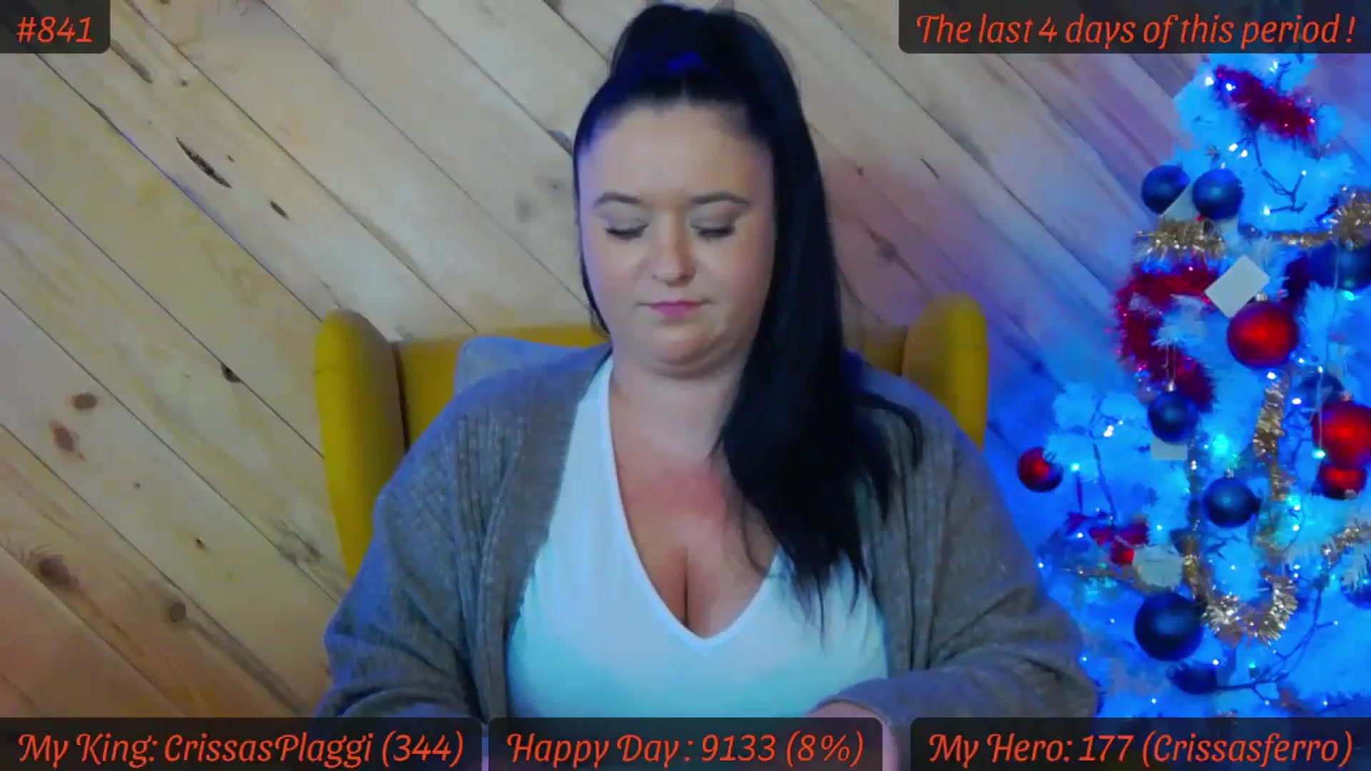 Gallery image thumbnail from SensualCrissa's myfreecams stream on, 12/27/2023, 13:08 image 7 of 20