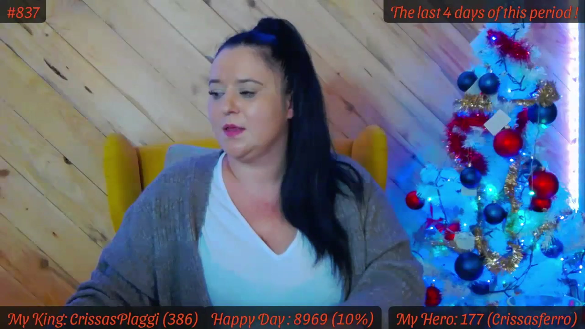 Gallery image thumbnail from SensualCrissa's myfreecams stream on, 12/27/2023, 13:08 image 20 of 20