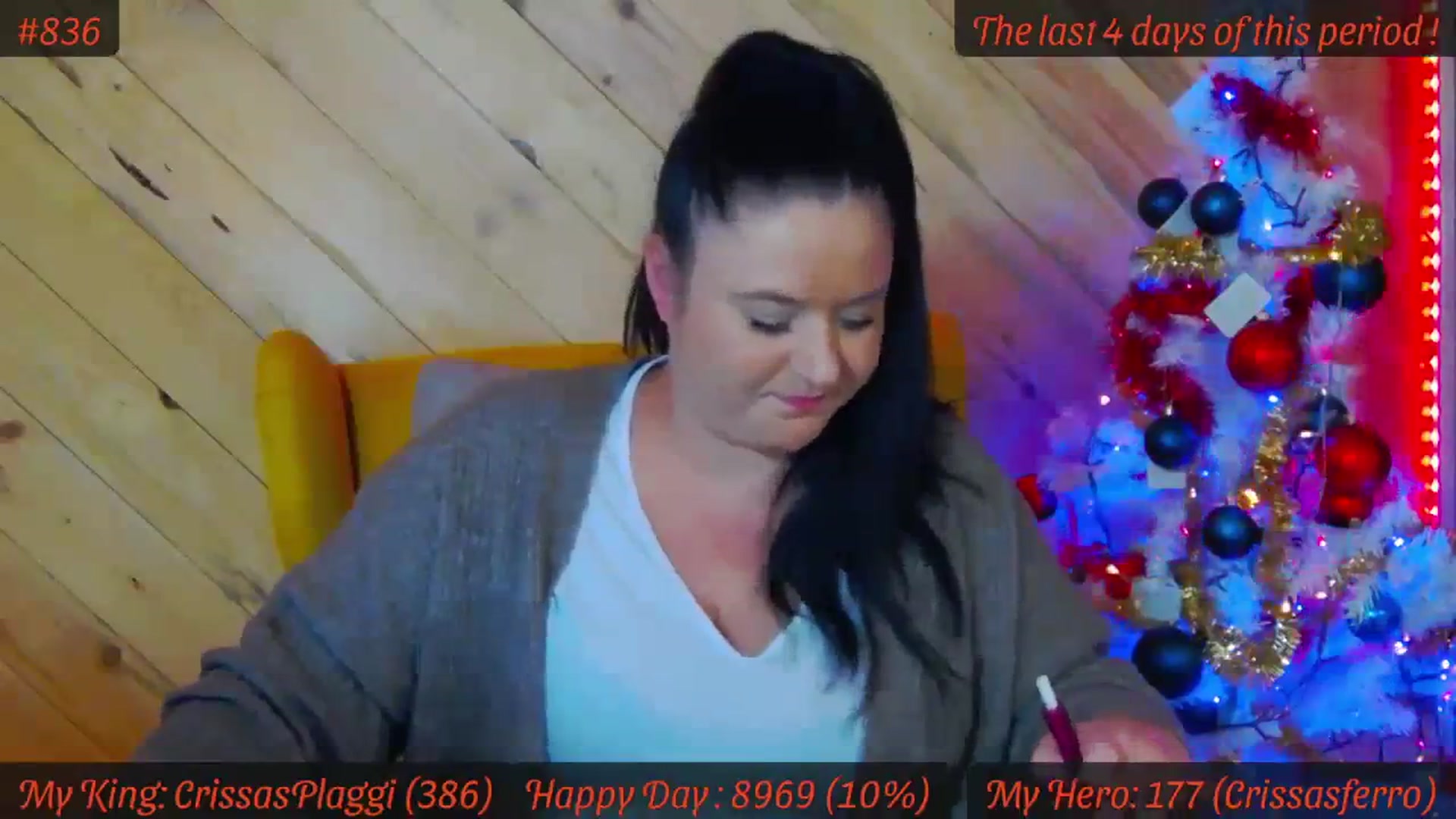 Gallery image thumbnail from SensualCrissa's myfreecams stream on, 12/27/2023, 13:08 image 19 of 20
