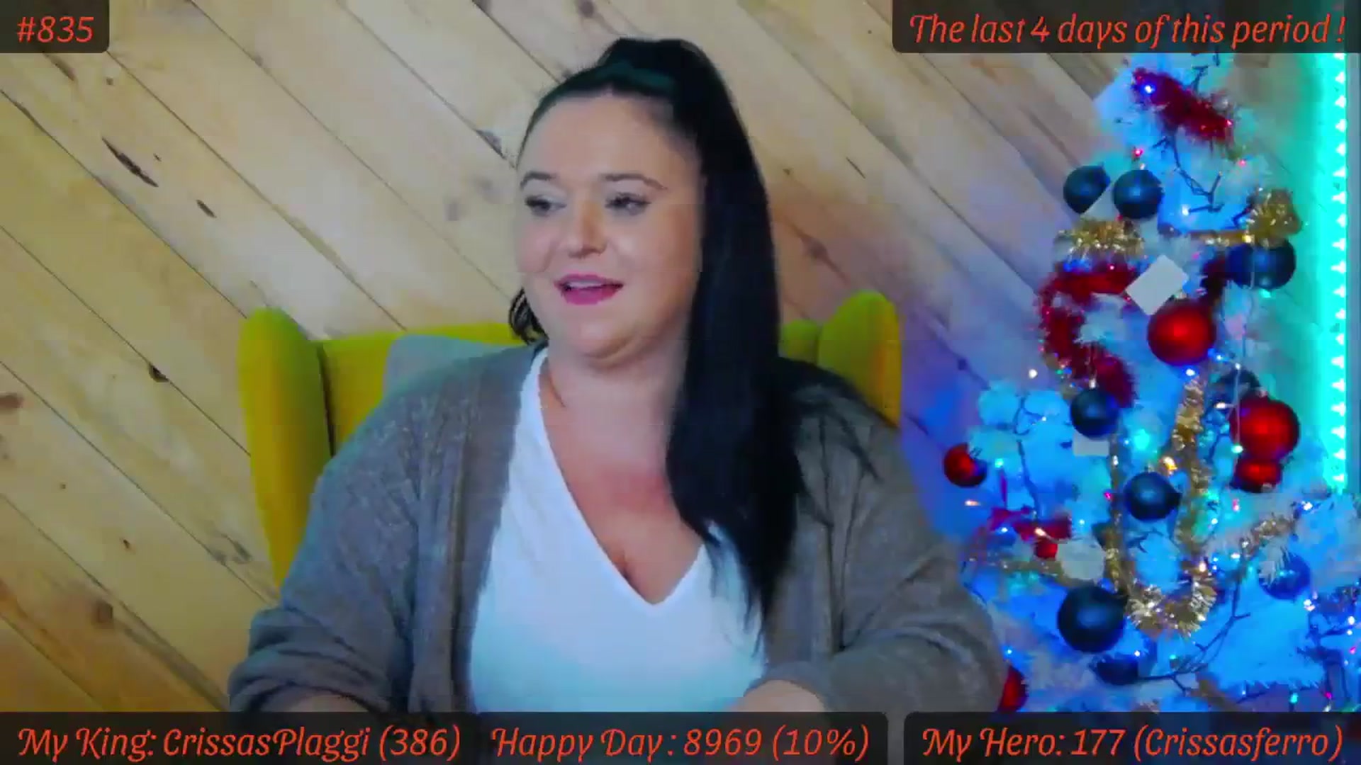 Gallery image thumbnail from SensualCrissa's myfreecams stream on, 12/27/2023, 13:08 image 17 of 20