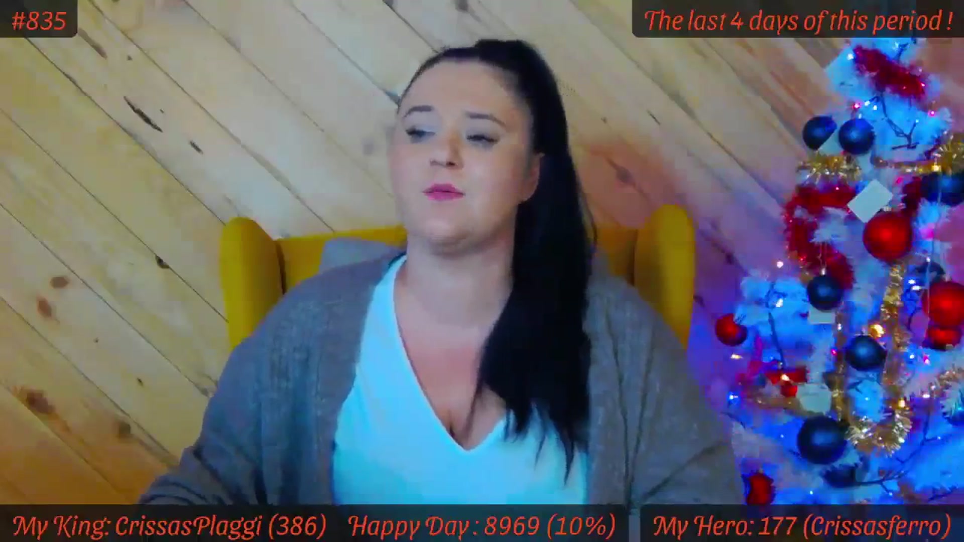 Gallery image thumbnail from SensualCrissa's myfreecams stream on, 12/27/2023, 13:08 image 14 of 20
