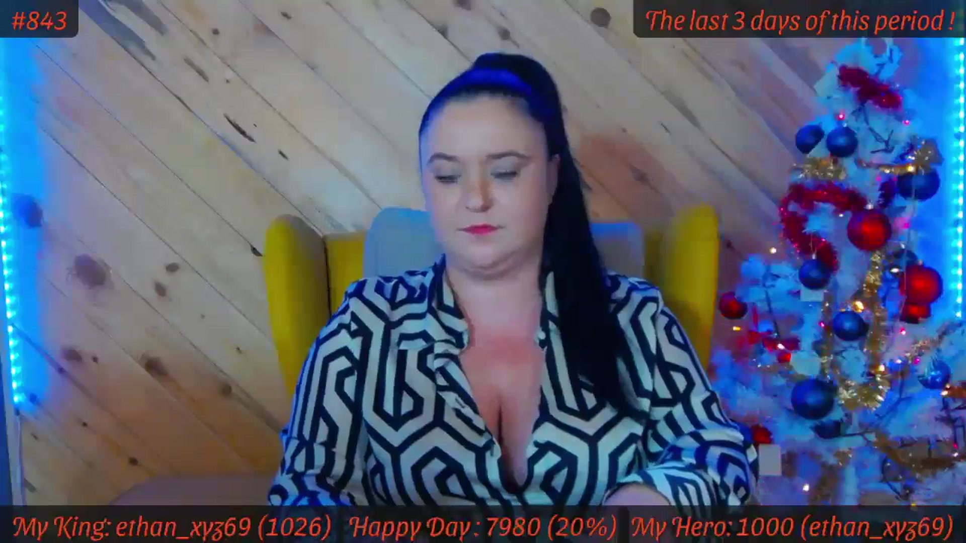 Gallery image thumbnail from SensualCrissa's myfreecams stream on, 12/28/2023, 13:13 image 16 of 20