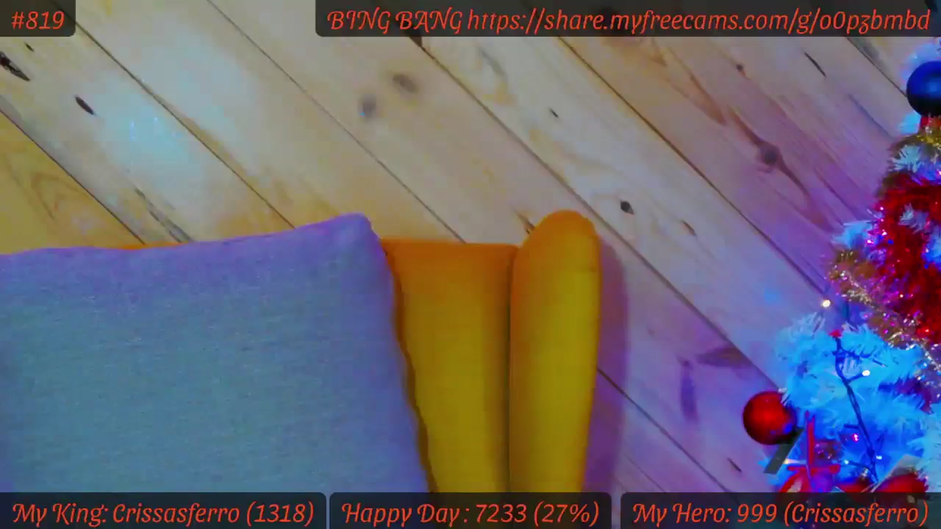 Gallery image thumbnail from SensualCrissa's myfreecams stream on, 12/29/2023, 12:40 image 1 of 20
