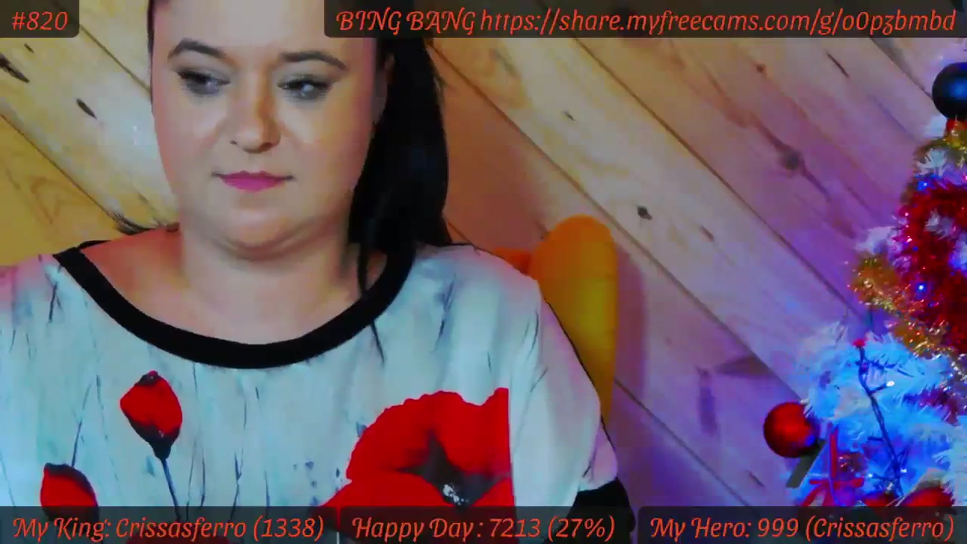 Gallery image thumbnail from SensualCrissa's myfreecams stream on, 12/29/2023, 12:40 image 14 of 20