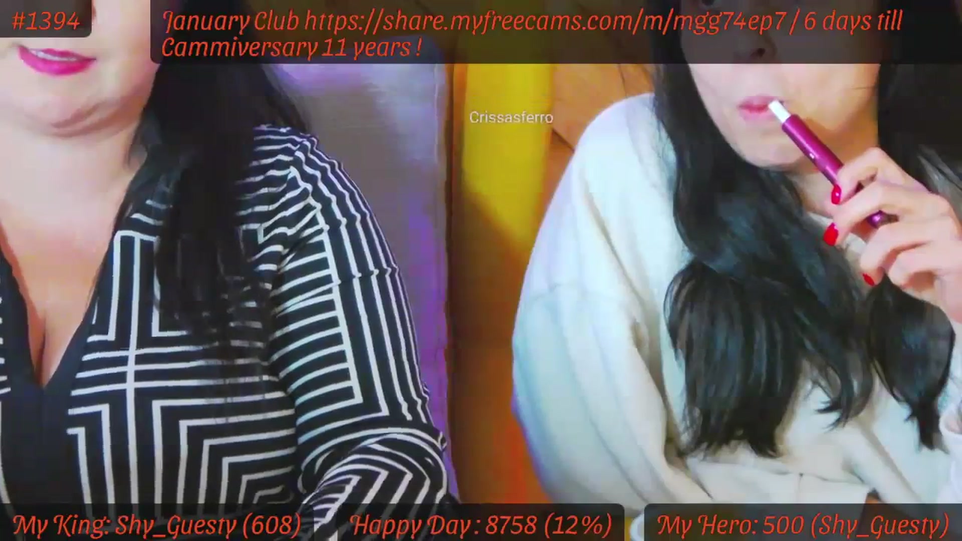 Gallery image thumbnail from SensualCrissa's myfreecams stream on, 01/06/2024, 12:54 image 8 of 20