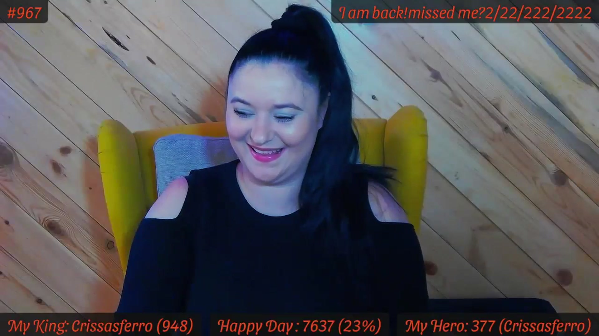 Gallery image thumbnail from SensualCrissa's myfreecams stream on, 01/24/2024, 13:18 image 6 of 20