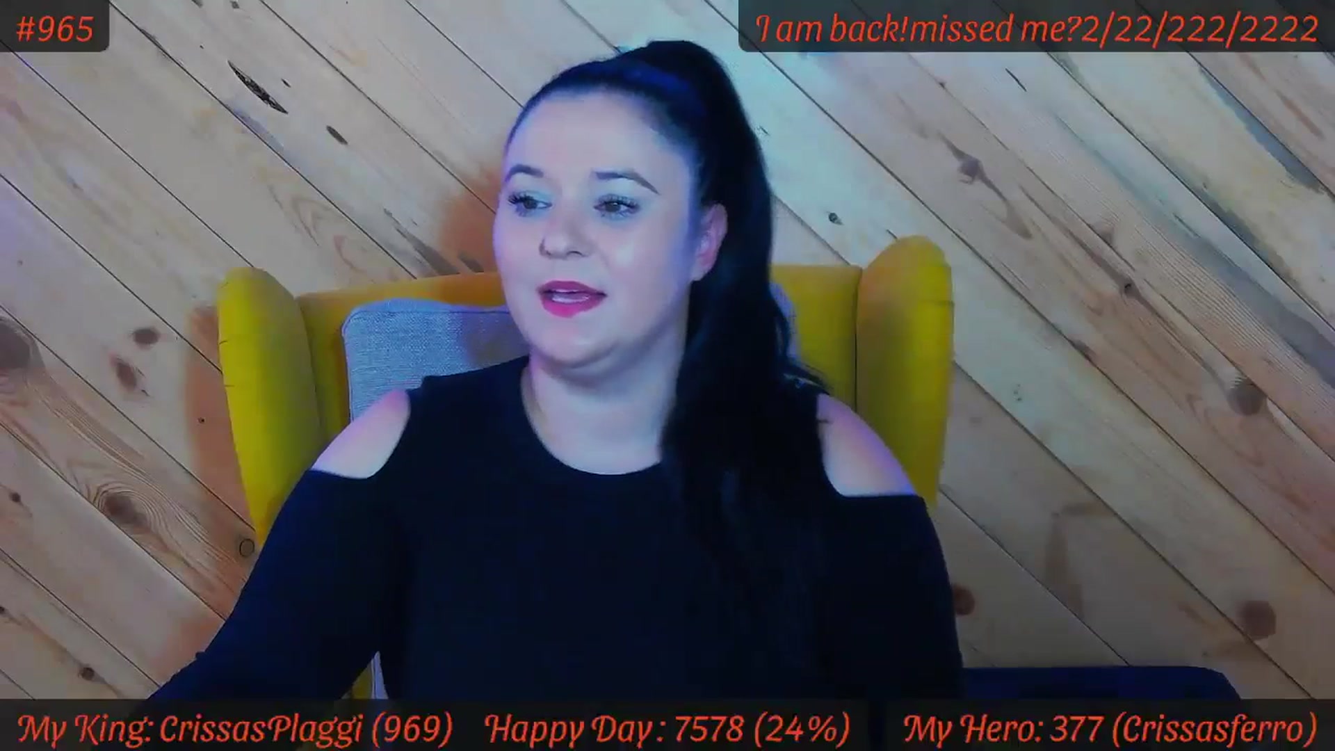 Gallery image thumbnail from SensualCrissa's myfreecams stream on, 01/24/2024, 13:18 image 8 of 20
