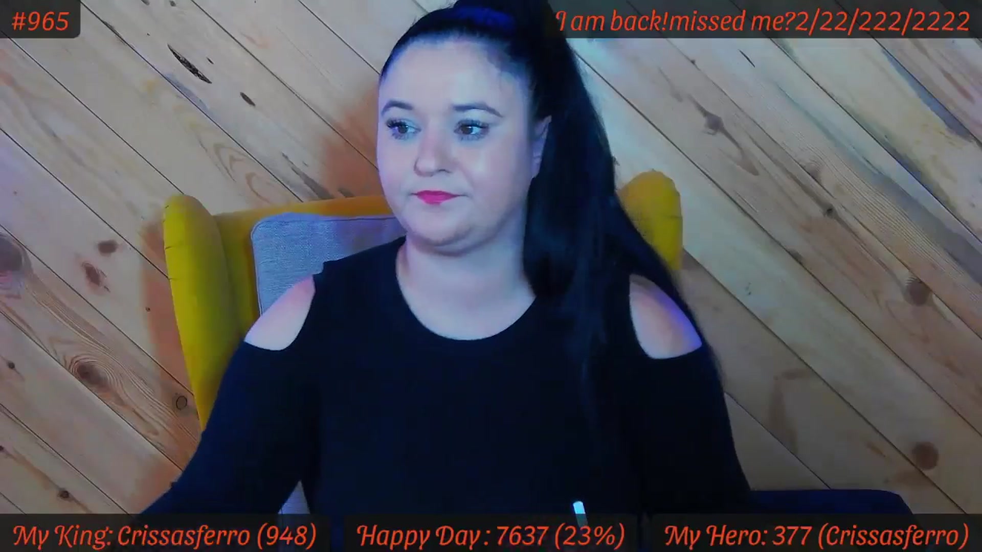 Gallery image thumbnail from SensualCrissa's myfreecams stream on, 01/24/2024, 13:18 image 4 of 20