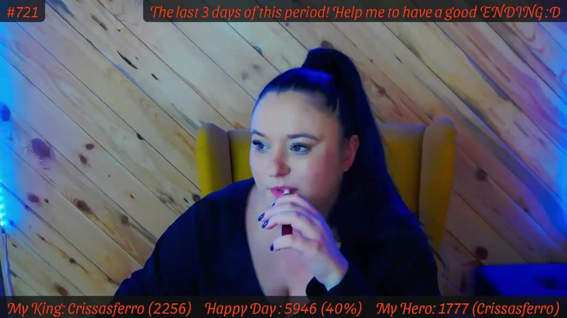 Gallery image thumbnail from SensualCrissa's myfreecams stream on, 02/27/2024, 13:05 image 6 of 20