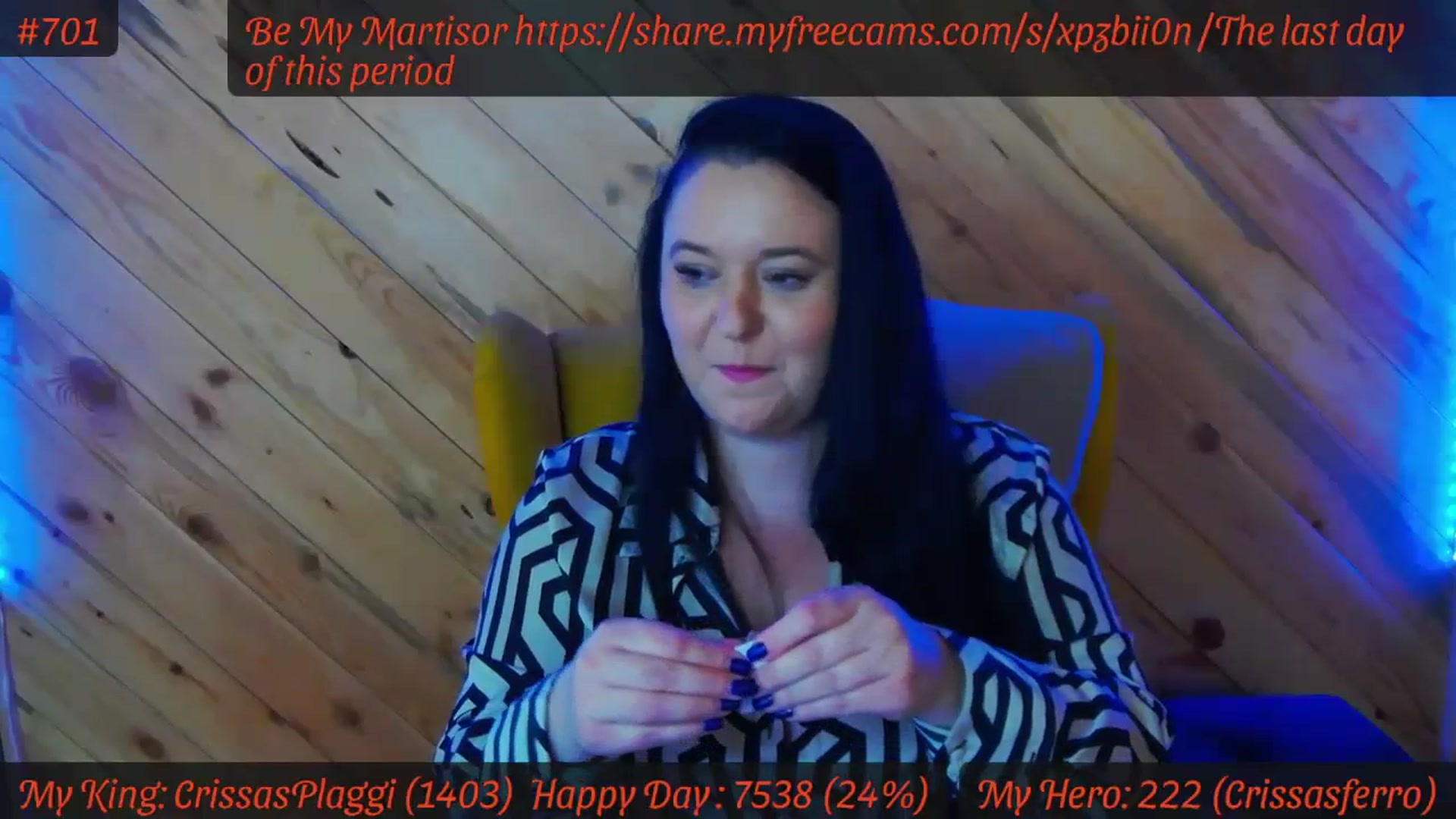 Gallery image thumbnail from SensualCrissa's myfreecams stream on, 02/29/2024, 13:08 image 10 of 20