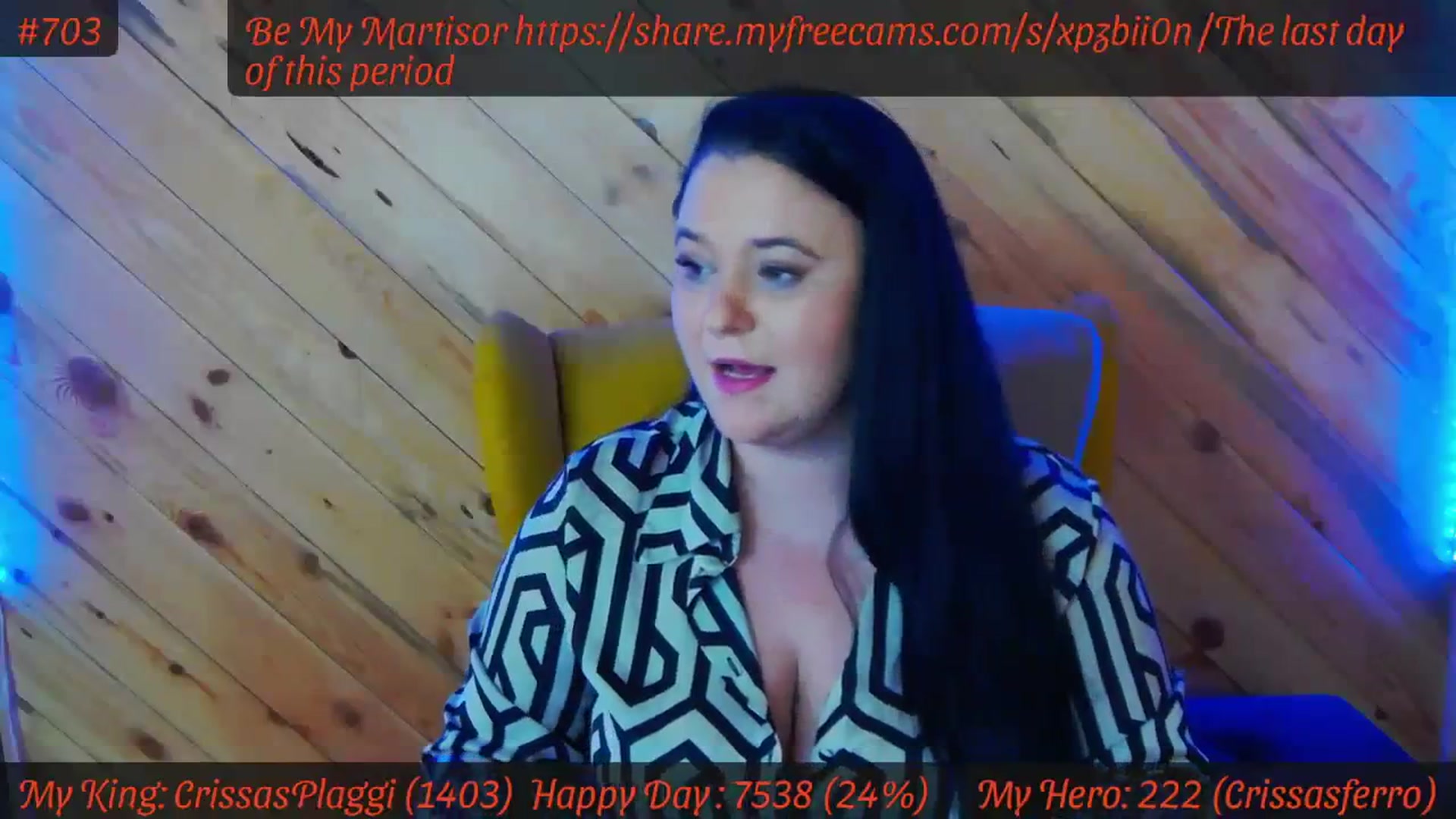 Gallery image thumbnail from SensualCrissa's myfreecams stream on, 02/29/2024, 13:08 image 16 of 20