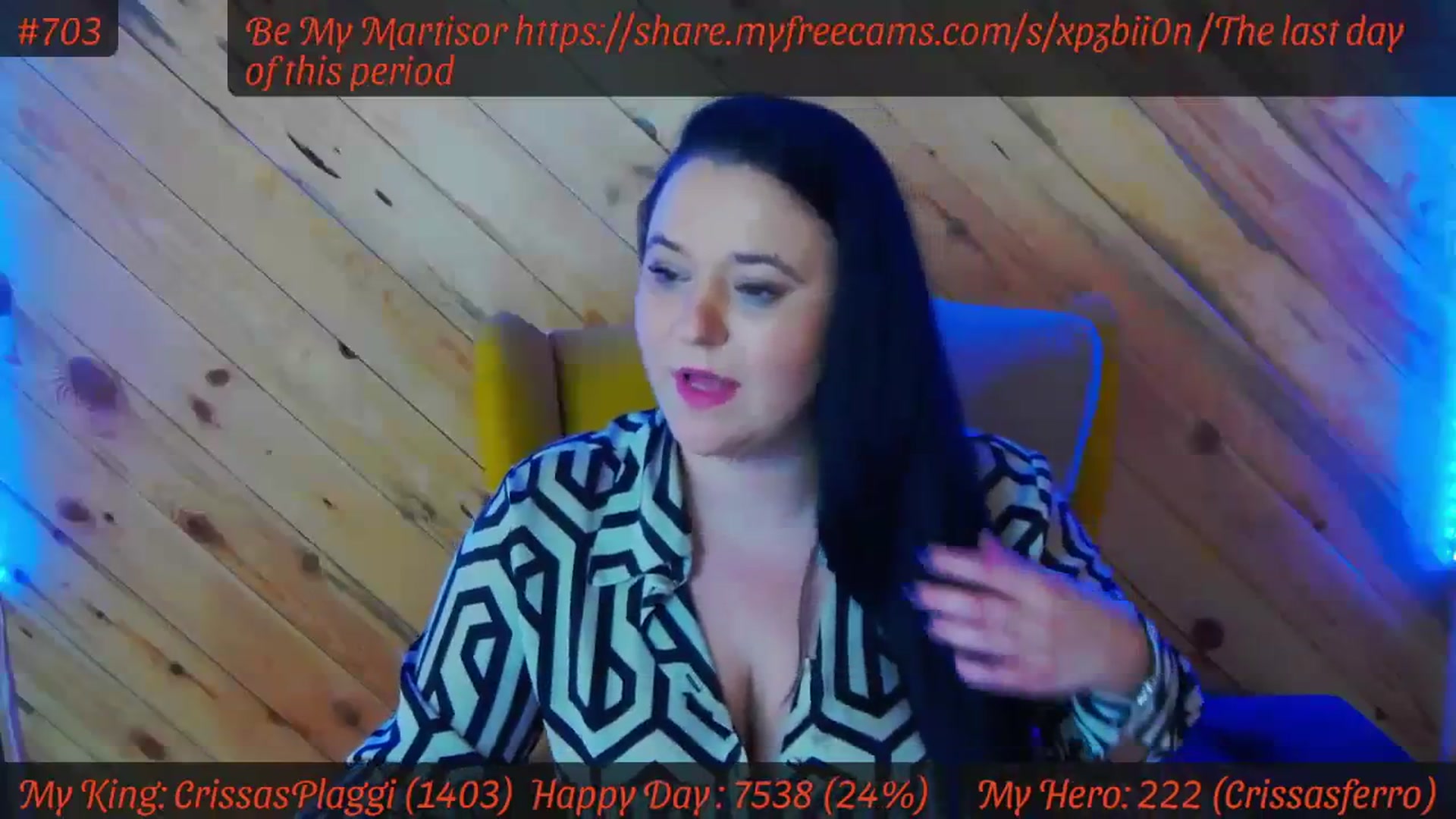 Gallery image thumbnail from SensualCrissa's myfreecams stream on, 02/29/2024, 13:08 image 13 of 20
