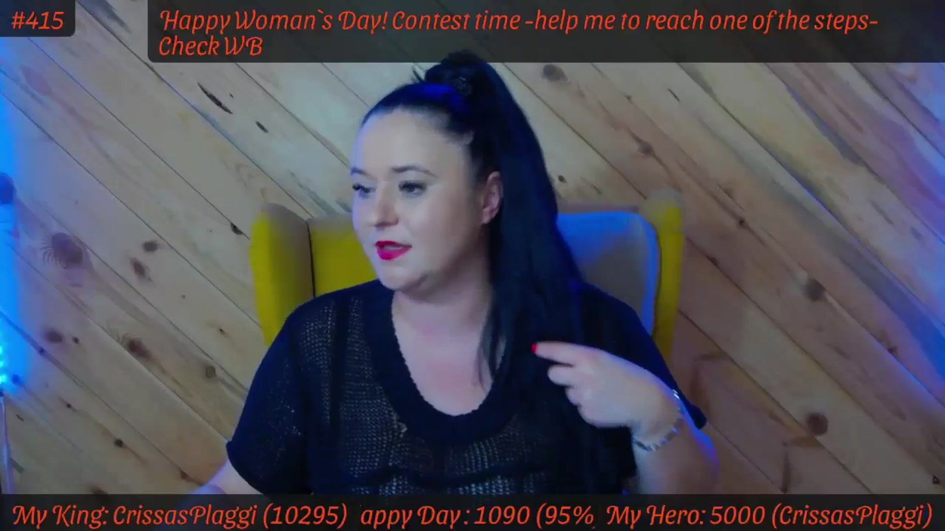 Gallery image thumbnail from SensualCrissa's myfreecams stream on, 03/08/2024, 12:49 image 9 of 20