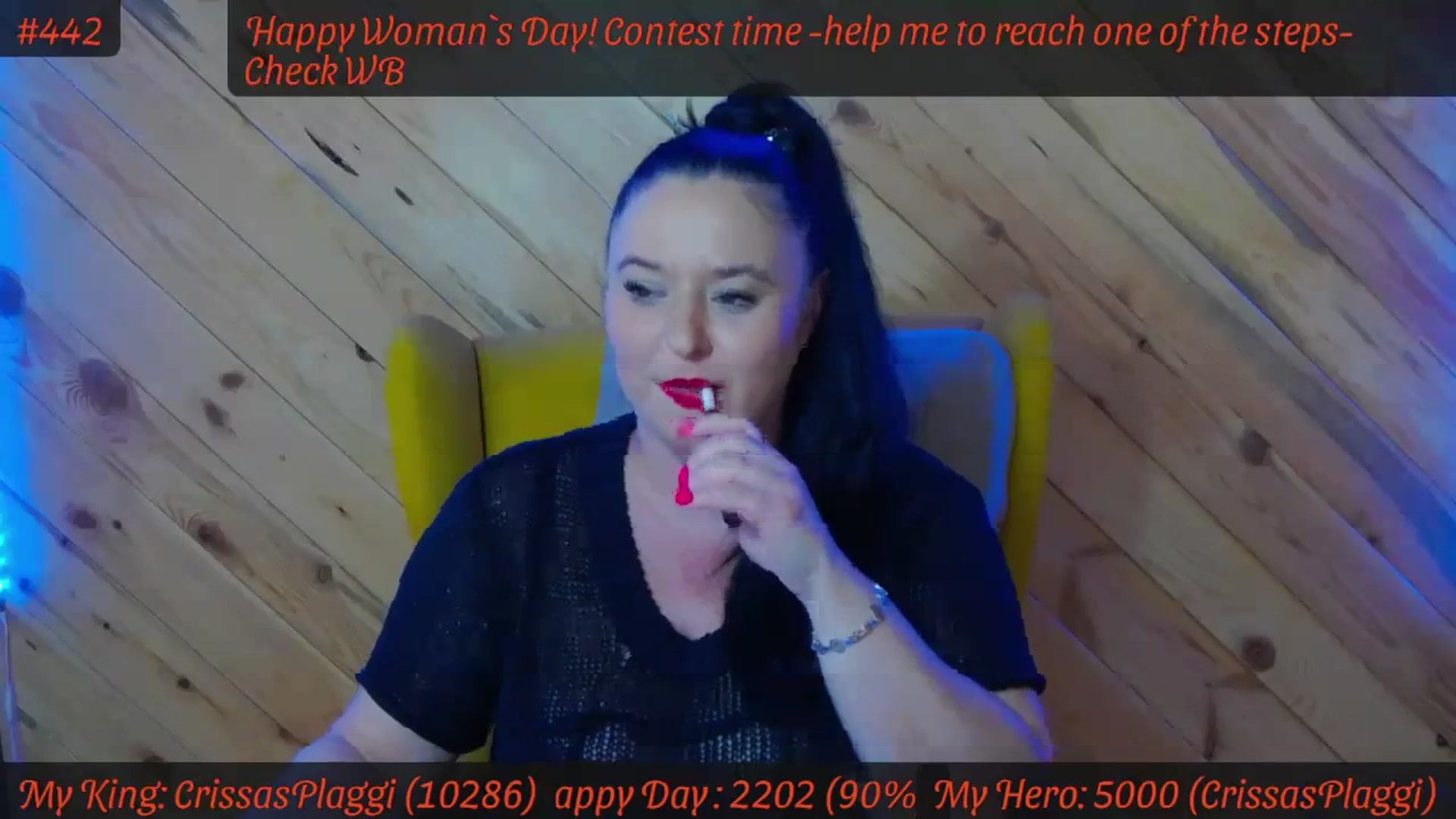 Gallery image thumbnail from SensualCrissa's myfreecams stream on, 03/08/2024, 12:49 image 5 of 20