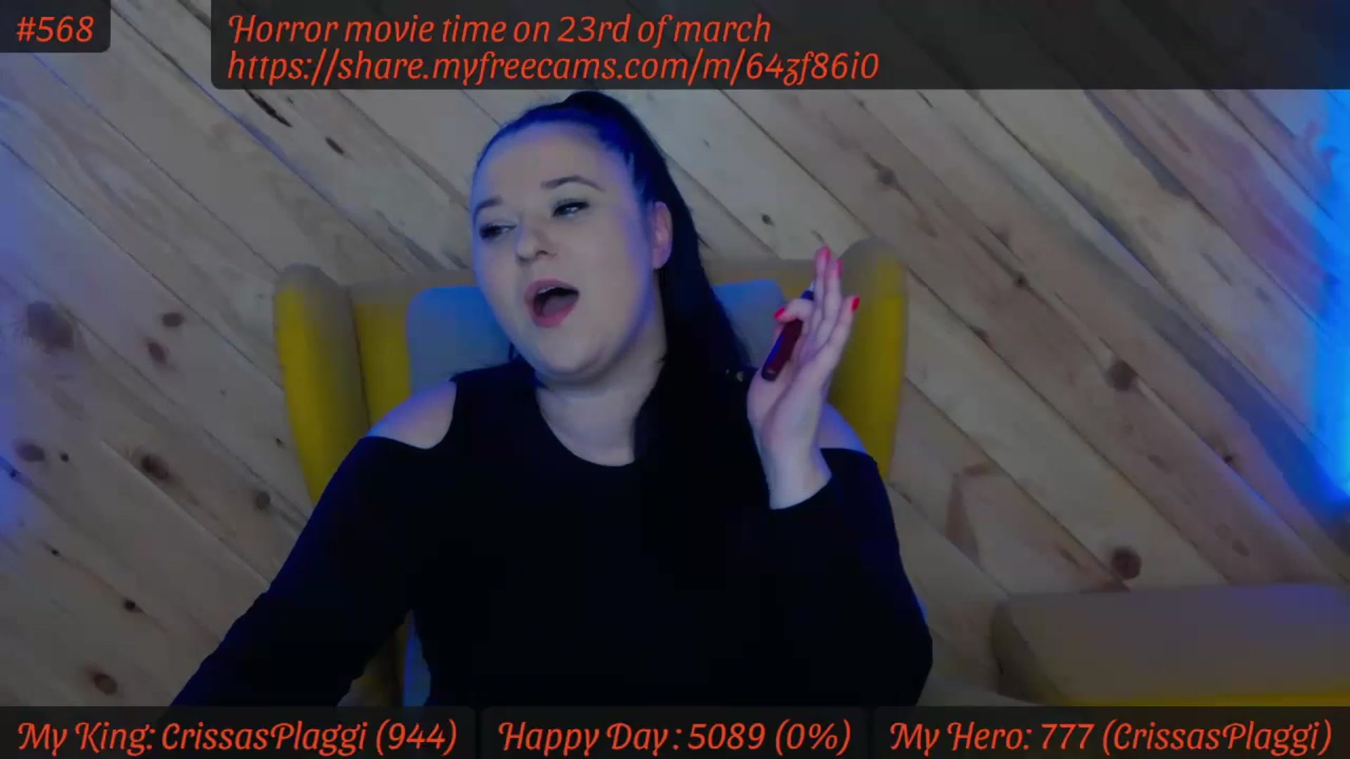 Gallery image thumbnail from SensualCrissa's myfreecams stream on, 03/12/2024, 08:47 image 9 of 20
