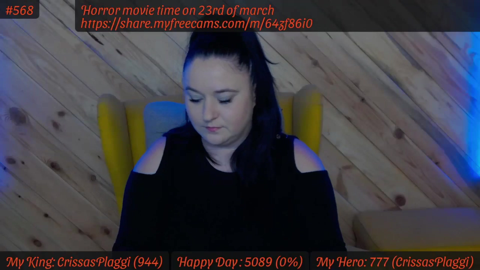 Gallery image thumbnail from SensualCrissa's myfreecams stream on, 03/12/2024, 08:47 image 20 of 20