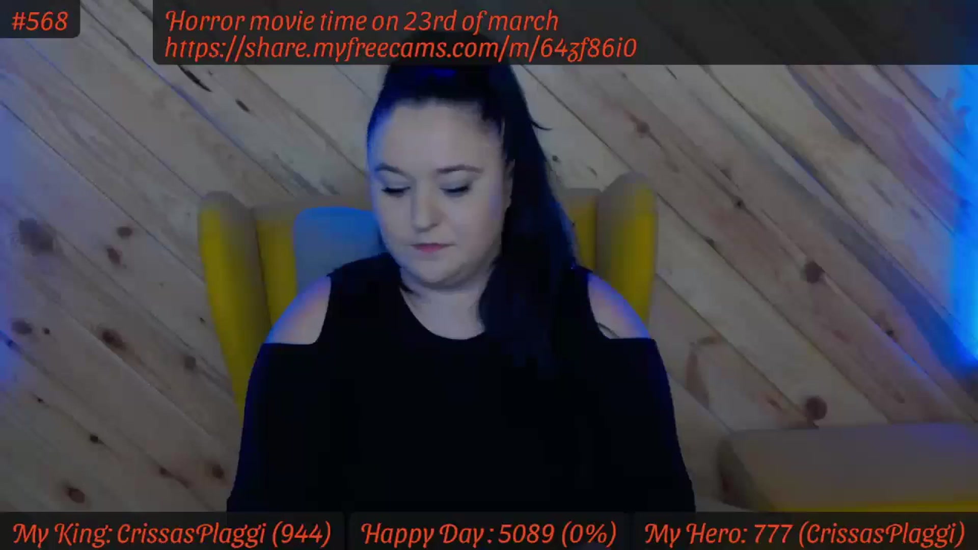 Gallery image thumbnail from SensualCrissa's myfreecams stream on, 03/12/2024, 08:47 image 5 of 20