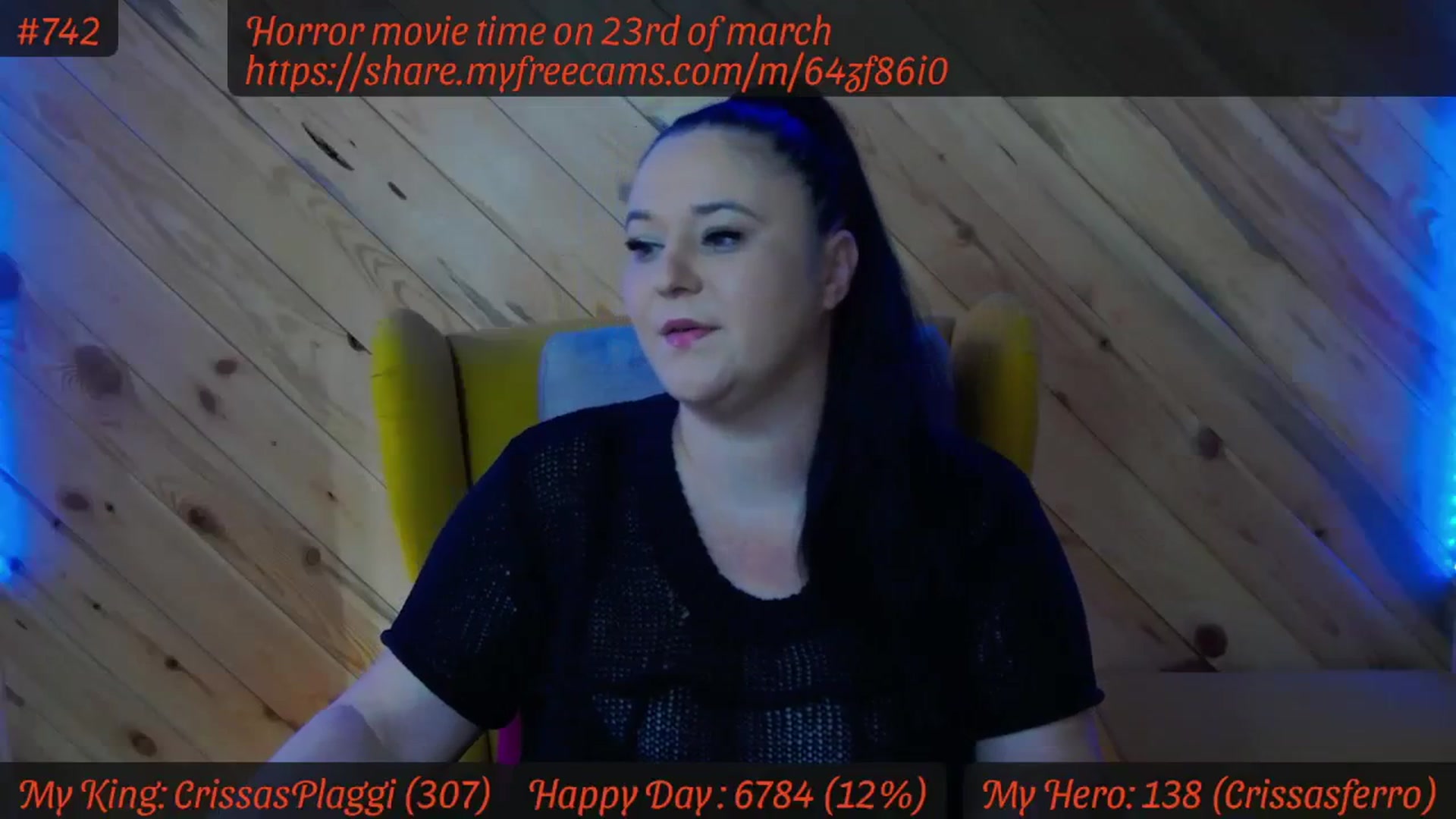 Gallery image thumbnail from SensualCrissa's myfreecams stream on, 03/18/2024, 08:36 image 8 of 20