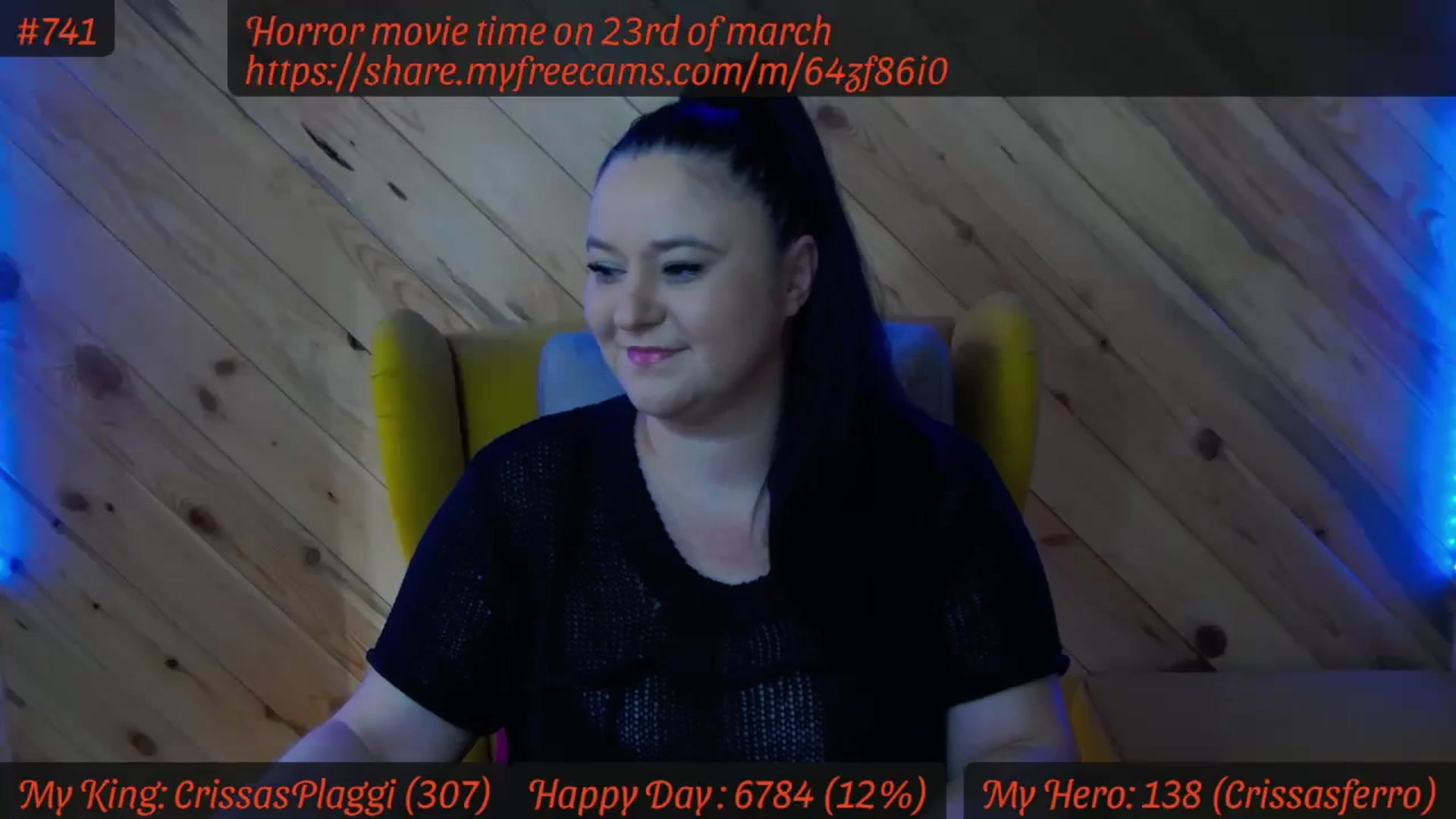 Gallery image thumbnail from SensualCrissa's myfreecams stream on, 03/18/2024, 08:36 image 5 of 20