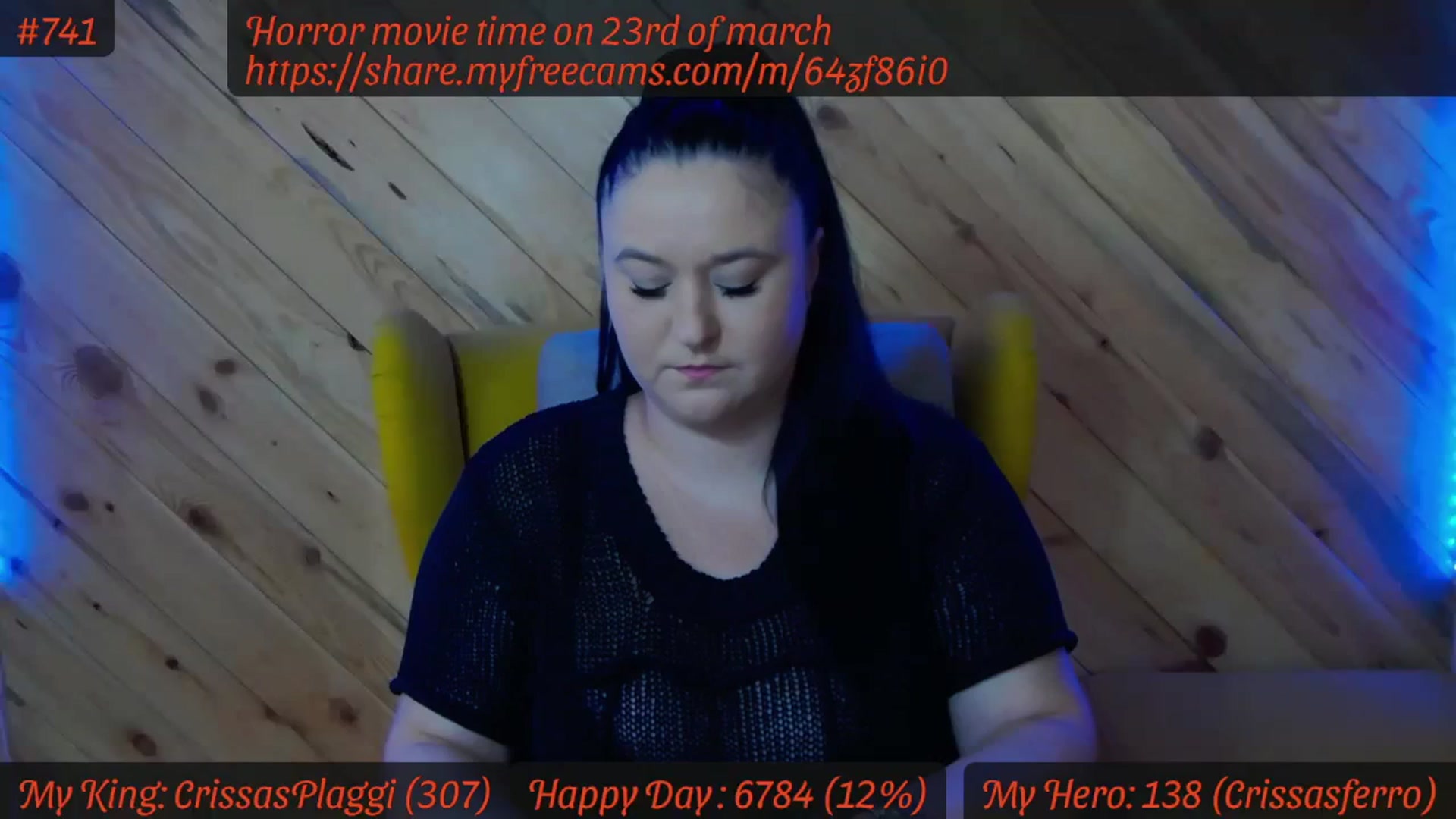 Gallery image thumbnail from SensualCrissa's myfreecams stream on, 03/18/2024, 08:36 image 1 of 20